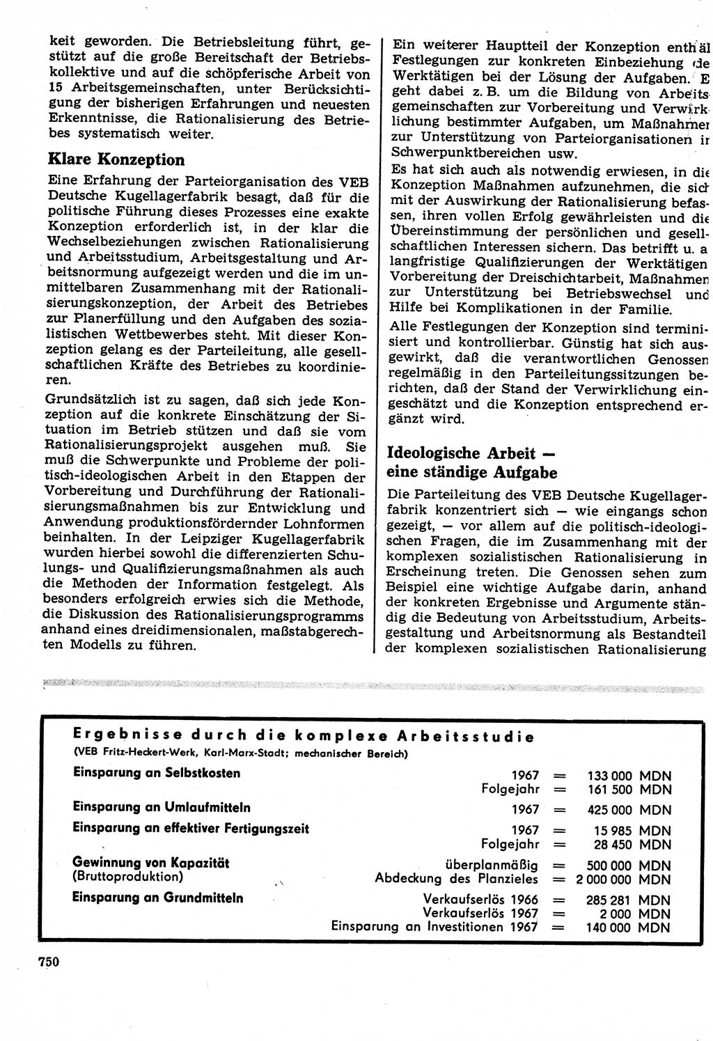 Neuer Weg (NW), Organ des Zentralkomitees (ZK) der SED (Sozialistische Einheitspartei Deutschlands) für Fragen des Parteilebens, 22. Jahrgang [Deutsche Demokratische Republik (DDR)] 1967, Seite 750 (NW ZK SED DDR 1967, S. 750)