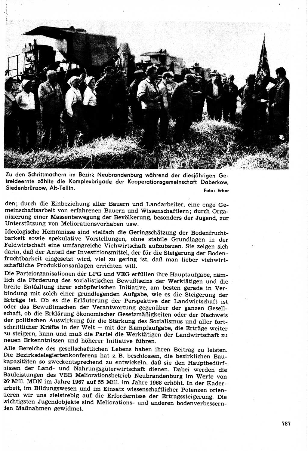Neuer Weg (NW), Organ des Zentralkomitees (ZK) der SED (Sozialistische Einheitspartei Deutschlands) für Fragen des Parteilebens, 22. Jahrgang [Deutsche Demokratische Republik (DDR)] 1967, Seite 787 (NW ZK SED DDR 1967, S. 787)