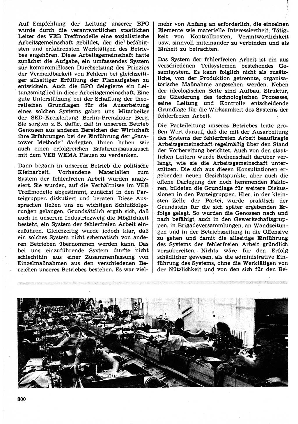 Neuer Weg (NW), Organ des Zentralkomitees (ZK) der SED (Sozialistische Einheitspartei Deutschlands) für Fragen des Parteilebens, 22. Jahrgang [Deutsche Demokratische Republik (DDR)] 1967, Seite 800 (NW ZK SED DDR 1967, S. 800)