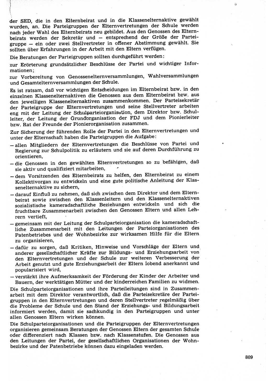 Neuer Weg (NW), Organ des Zentralkomitees (ZK) der SED (Sozialistische Einheitspartei Deutschlands) für Fragen des Parteilebens, 22. Jahrgang [Deutsche Demokratische Republik (DDR)] 1967, Seite 809 (NW ZK SED DDR 1967, S. 809)