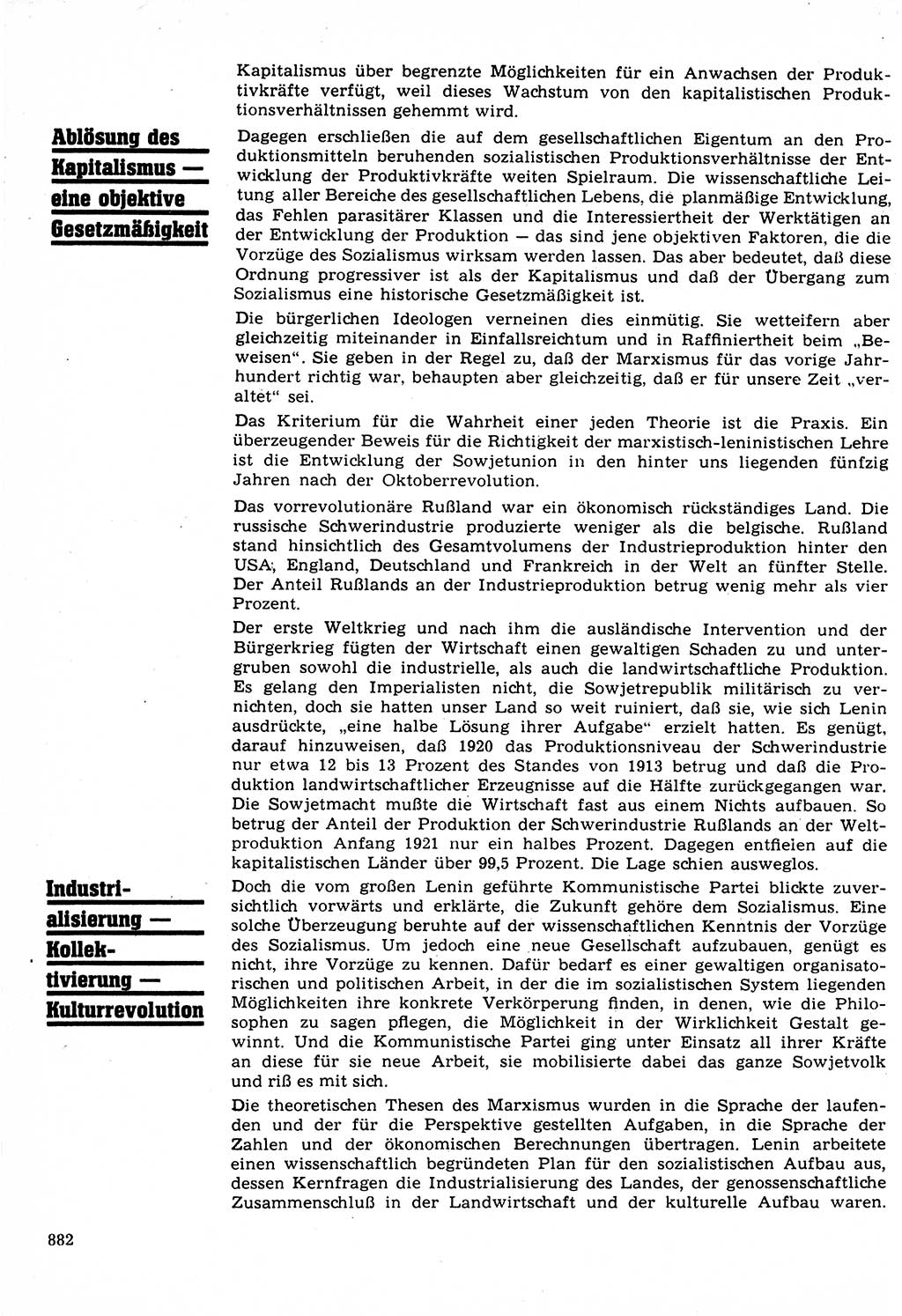 Neuer Weg (NW), Organ des Zentralkomitees (ZK) der SED (Sozialistische Einheitspartei Deutschlands) für Fragen des Parteilebens, 22. Jahrgang [Deutsche Demokratische Republik (DDR)] 1967, Seite 882 (NW ZK SED DDR 1967, S. 882)