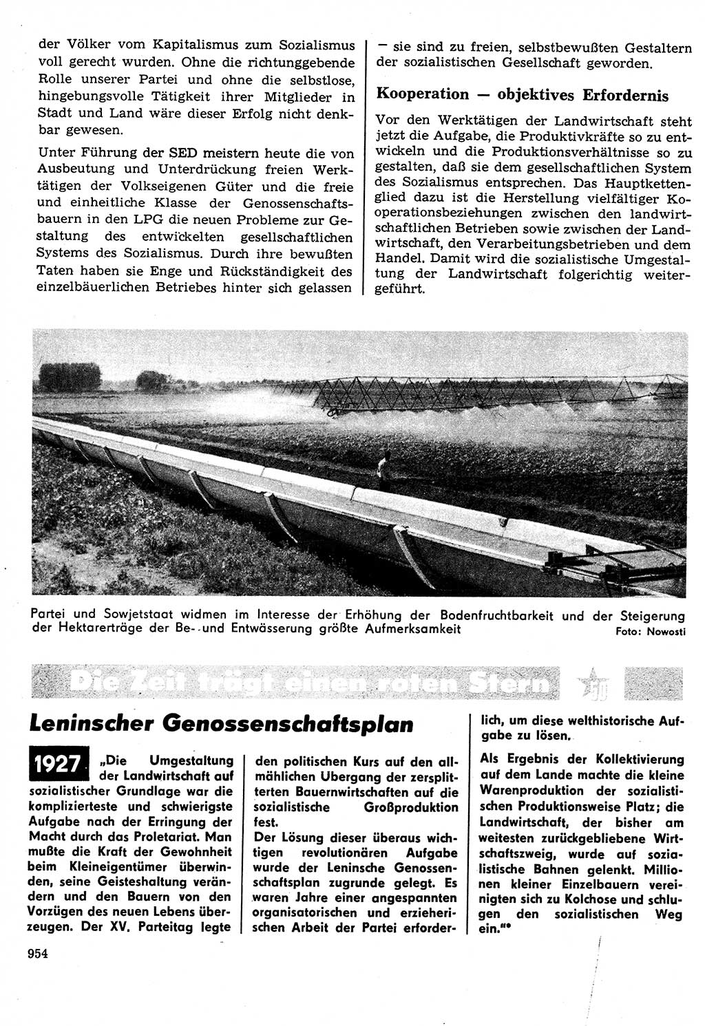 Neuer Weg (NW), Organ des Zentralkomitees (ZK) der SED (Sozialistische Einheitspartei Deutschlands) für Fragen des Parteilebens, 22. Jahrgang [Deutsche Demokratische Republik (DDR)] 1967, Seite 954 (NW ZK SED DDR 1967, S. 954)
