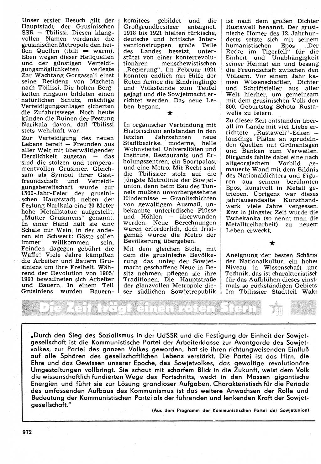 Neuer Weg (NW), Organ des Zentralkomitees (ZK) der SED (Sozialistische Einheitspartei Deutschlands) für Fragen des Parteilebens, 22. Jahrgang [Deutsche Demokratische Republik (DDR)] 1967, Seite 972 (NW ZK SED DDR 1967, S. 972)