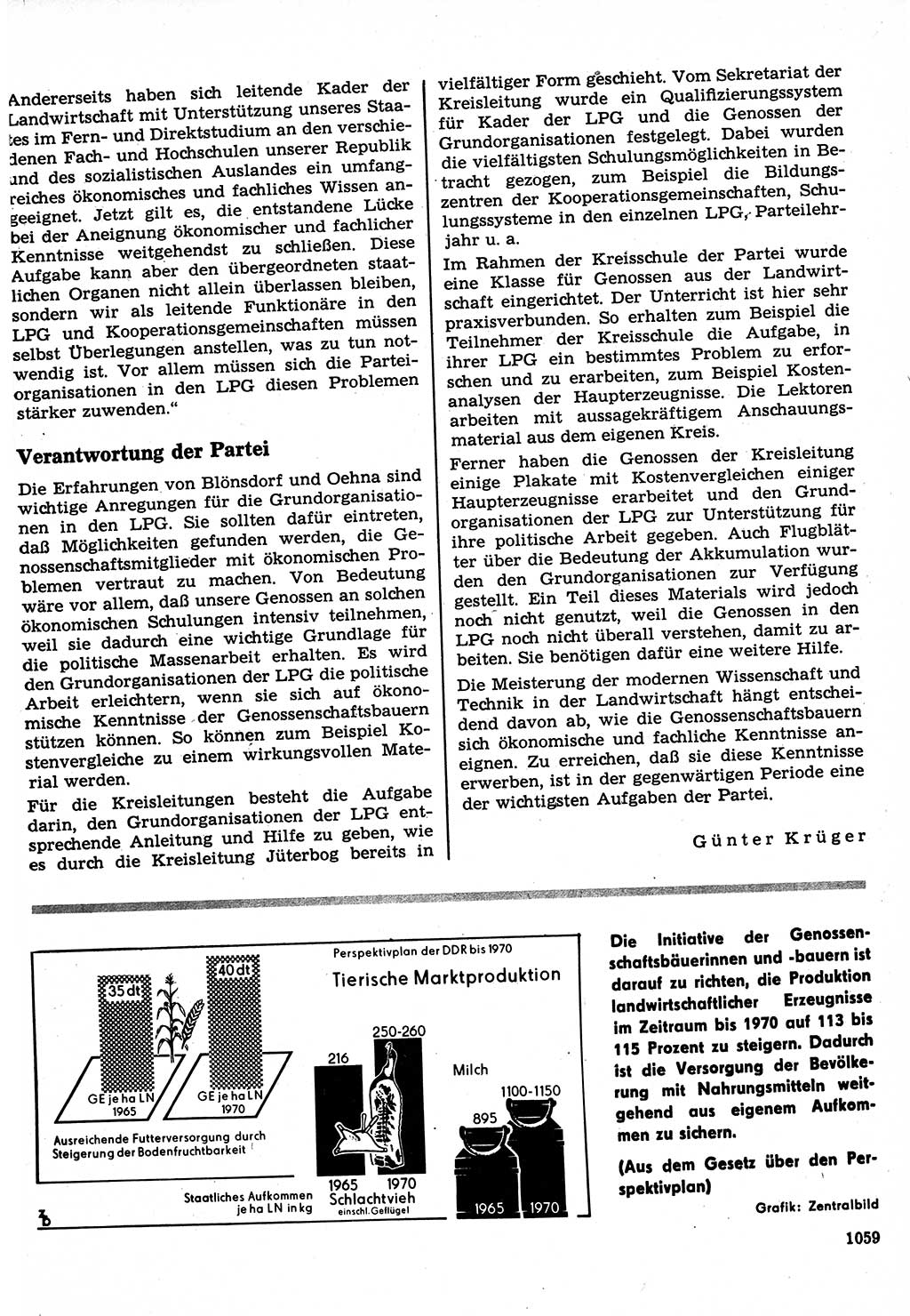 Neuer Weg (NW), Organ des Zentralkomitees (ZK) der SED (Sozialistische Einheitspartei Deutschlands) für Fragen des Parteilebens, 22. Jahrgang [Deutsche Demokratische Republik (DDR)] 1967, Seite 1059 (NW ZK SED DDR 1967, S. 1059)