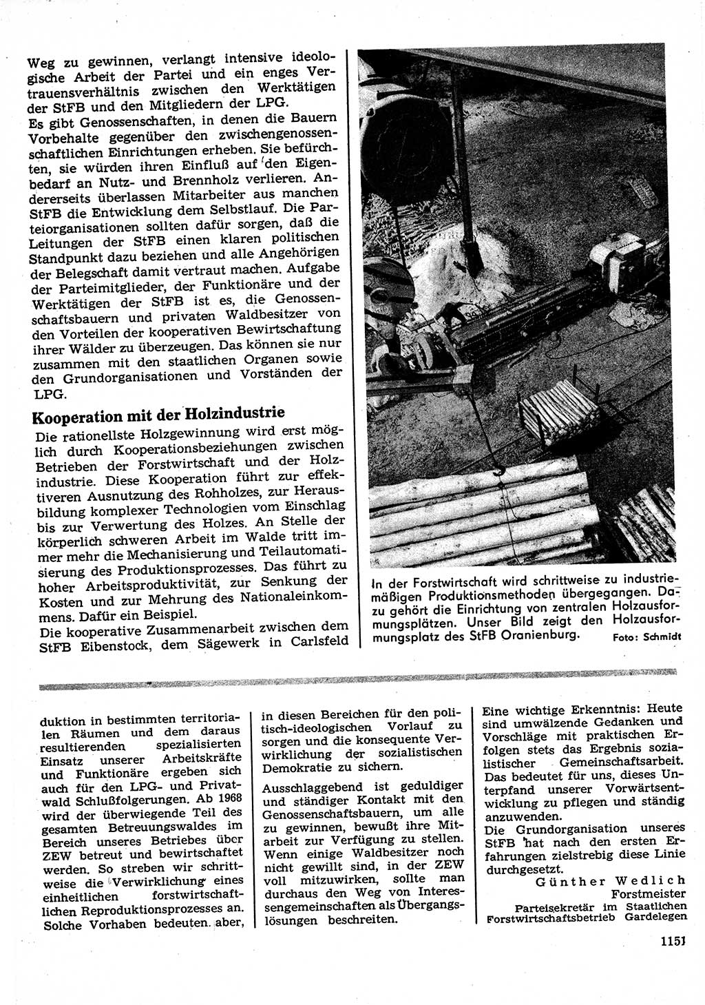 Neuer Weg (NW), Organ des Zentralkomitees (ZK) der SED (Sozialistische Einheitspartei Deutschlands) für Fragen des Parteilebens, 22. Jahrgang [Deutsche Demokratische Republik (DDR)] 1967, Seite 1151 (NW ZK SED DDR 1967, S. 1151)