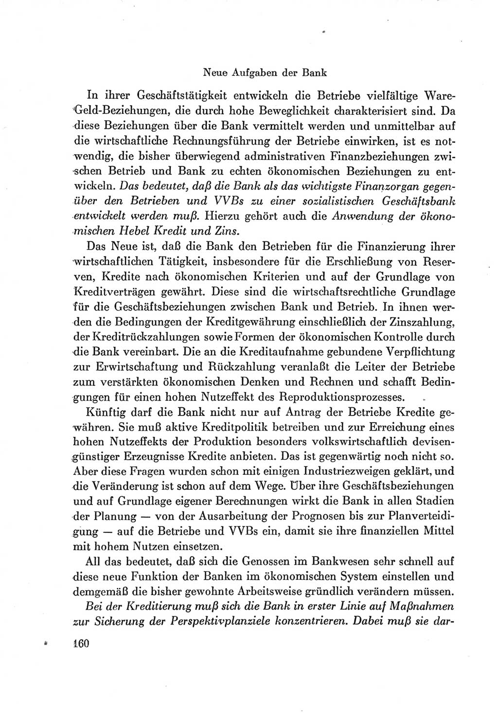 Protokoll der Verhandlungen des Ⅶ. Parteitages der Sozialistischen Einheitspartei Deutschlands (SED) [Deutsche Demokratische Republik (DDR)] 1967, Band Ⅰ, Seite 160 (Prot. Verh. Ⅶ. PT SED DDR 1967, Bd. Ⅰ, S. 160)