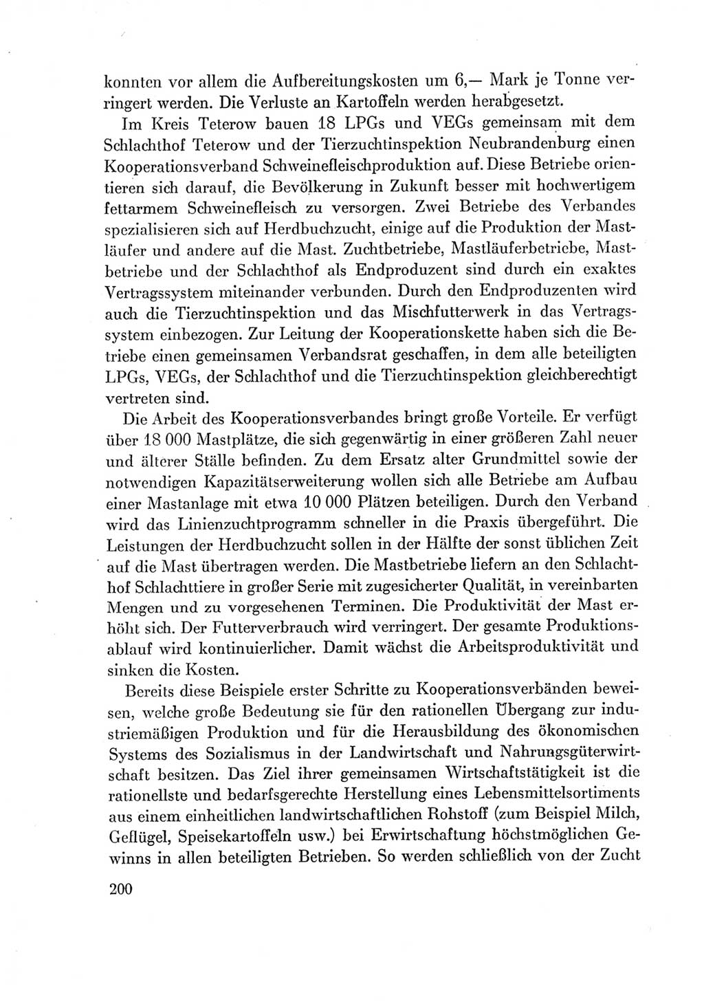 Protokoll der Verhandlungen des Ⅶ. Parteitages der Sozialistischen Einheitspartei Deutschlands (SED) [Deutsche Demokratische Republik (DDR)] 1967, Band Ⅰ, Seite 200 (Prot. Verh. Ⅶ. PT SED DDR 1967, Bd. Ⅰ, S. 200)
