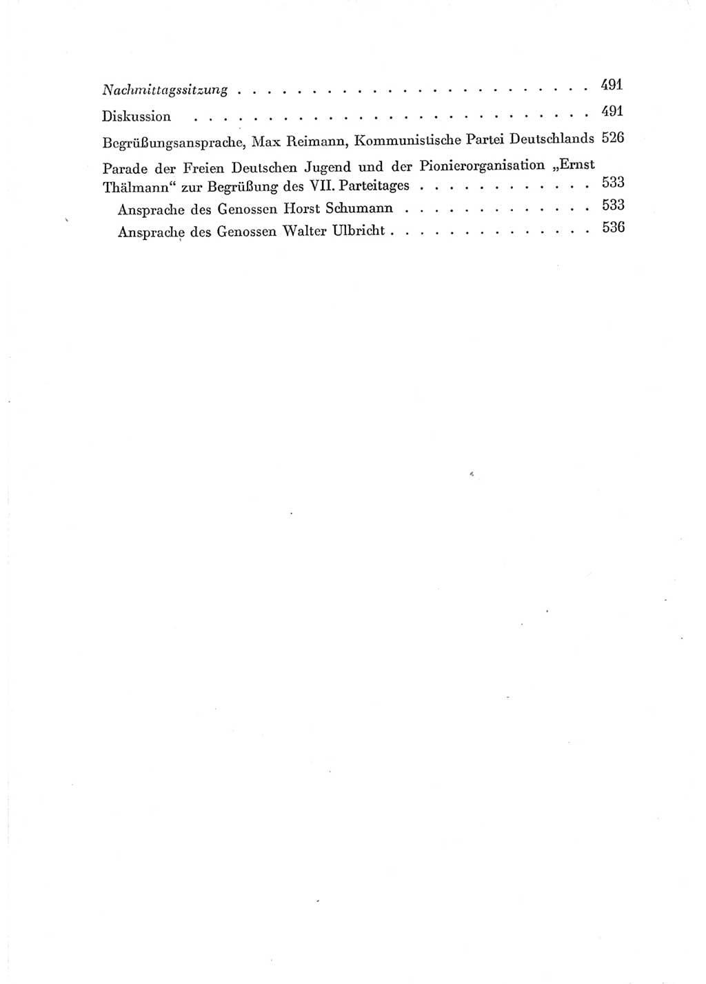 Protokoll der Verhandlungen des Ⅶ. Parteitages der Sozialistischen Einheitspartei Deutschlands (SED) [Deutsche Demokratische Republik (DDR)] 1967, Band Ⅰ, Seite 546 (Prot. Verh. Ⅶ. PT SED DDR 1967, Bd. Ⅰ, S. 546)