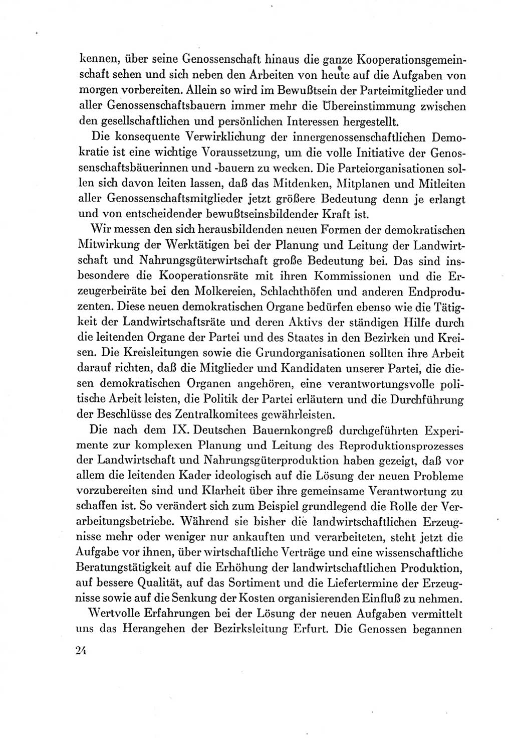Protokoll der Verhandlungen des Ⅶ. Parteitages der Sozialistischen Einheitspartei Deutschlands (SED) [Deutsche Demokratische Republik (DDR)] 1967, Band Ⅱ, Seite 24 (Prot. Verh. Ⅶ. PT SED DDR 1967, Bd. Ⅱ, S. 24)