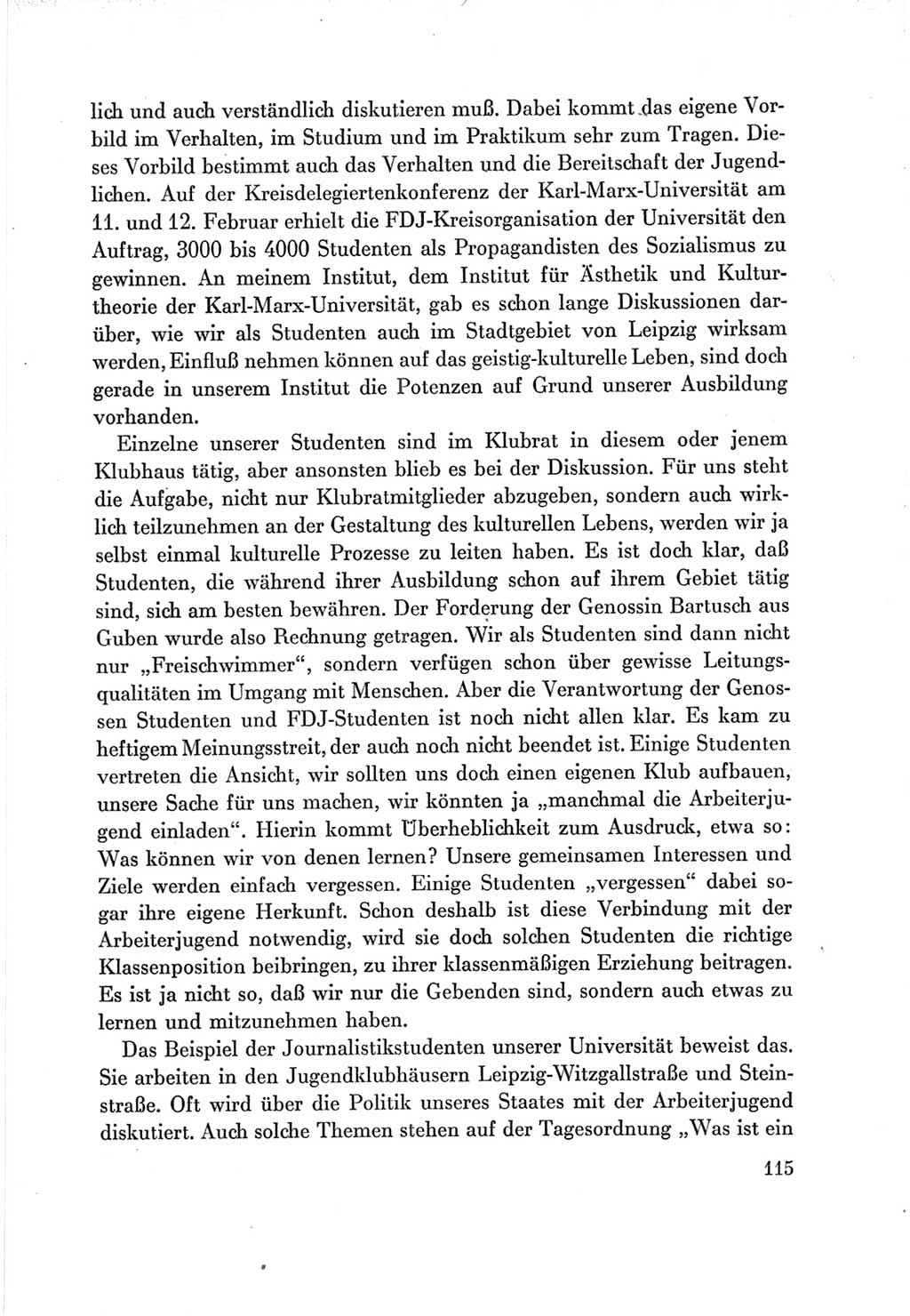 Protokoll der Verhandlungen des Ⅶ. Parteitages der Sozialistischen Einheitspartei Deutschlands (SED) [Deutsche Demokratische Republik (DDR)] 1967, Band Ⅲ, Seite 115 (Prot. Verh. Ⅶ. PT SED DDR 1967, Bd. Ⅲ, S. 115)