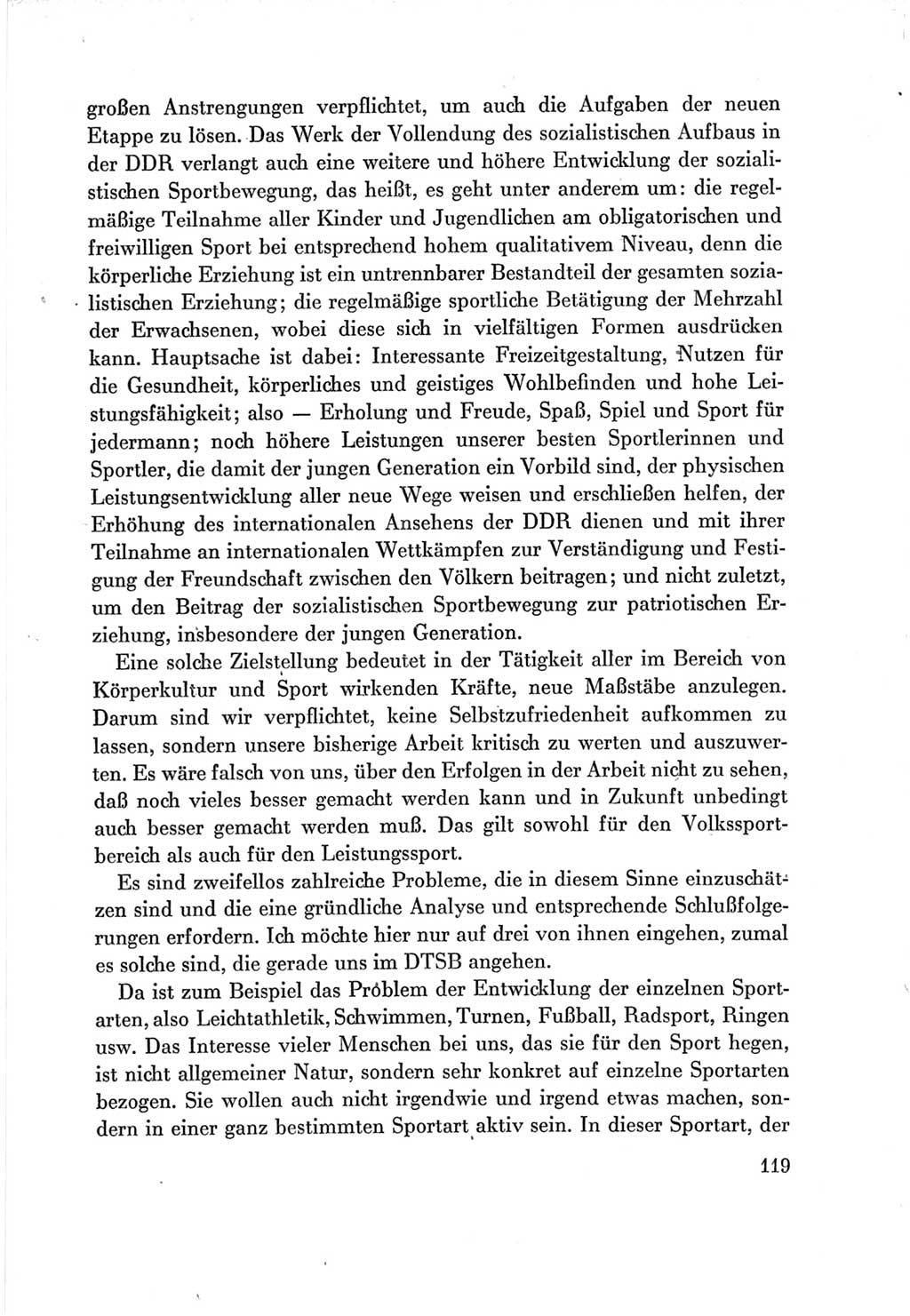 Protokoll der Verhandlungen des Ⅶ. Parteitages der Sozialistischen Einheitspartei Deutschlands (SED) [Deutsche Demokratische Republik (DDR)] 1967, Band Ⅲ, Seite 119 (Prot. Verh. Ⅶ. PT SED DDR 1967, Bd. Ⅲ, S. 119)
