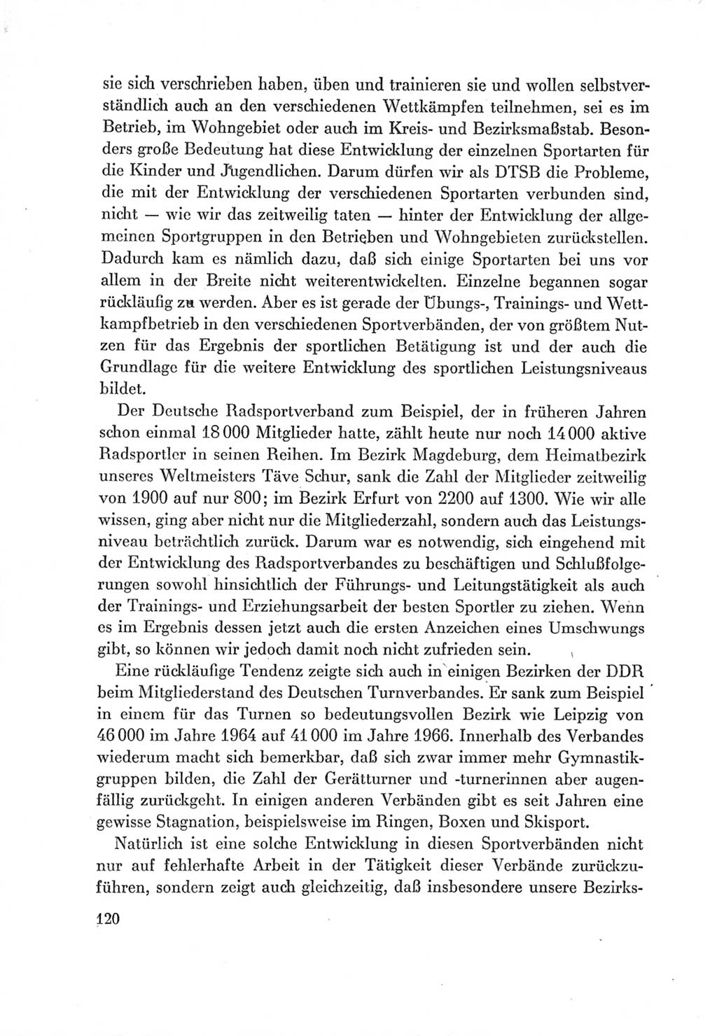 Protokoll der Verhandlungen des Ⅶ. Parteitages der Sozialistischen Einheitspartei Deutschlands (SED) [Deutsche Demokratische Republik (DDR)] 1967, Band Ⅲ, Seite 120 (Prot. Verh. Ⅶ. PT SED DDR 1967, Bd. Ⅲ, S. 120)