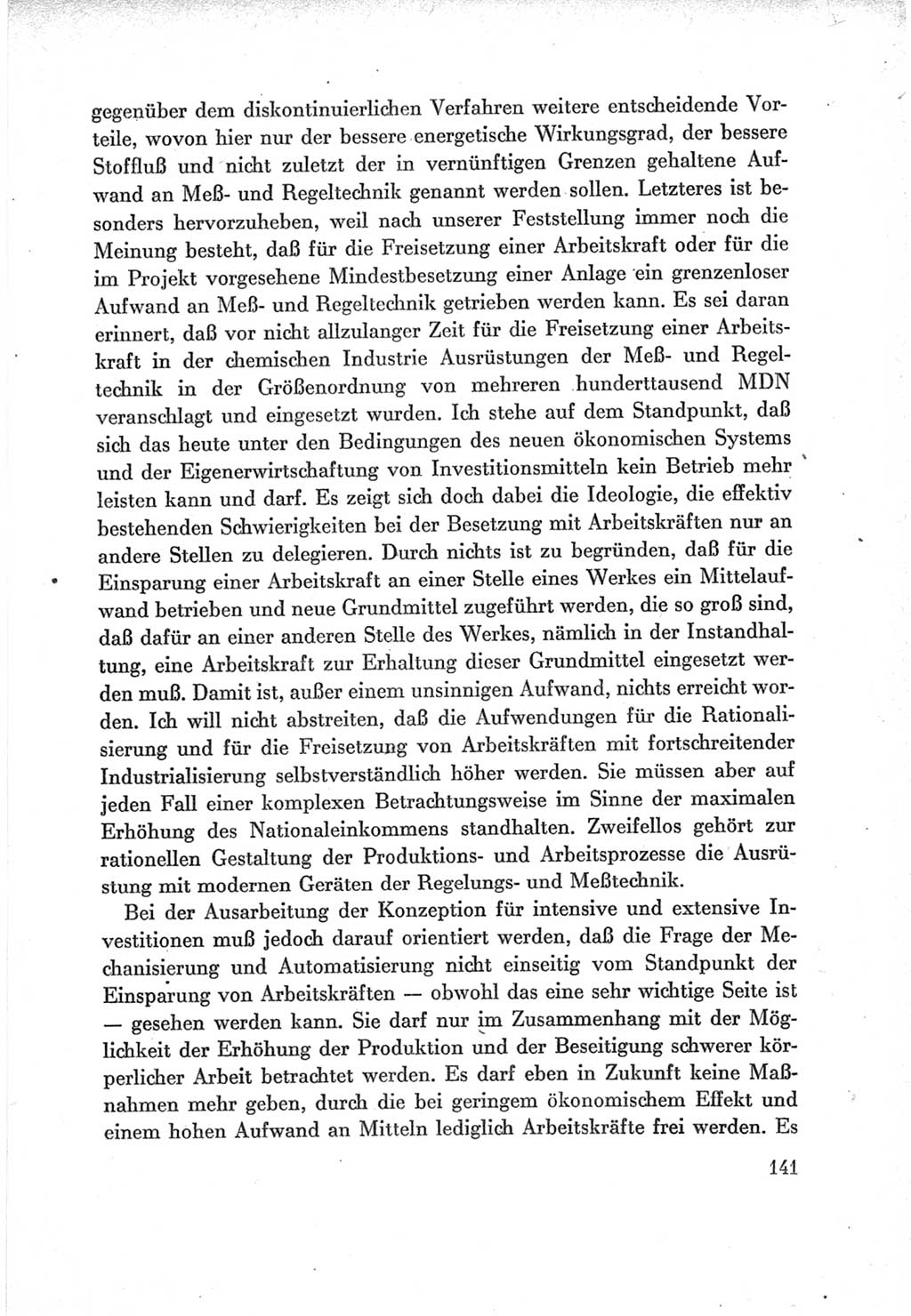 Protokoll der Verhandlungen des Ⅶ. Parteitages der Sozialistischen Einheitspartei Deutschlands (SED) [Deutsche Demokratische Republik (DDR)] 1967, Band Ⅲ, Seite 141 (Prot. Verh. Ⅶ. PT SED DDR 1967, Bd. Ⅲ, S. 141)