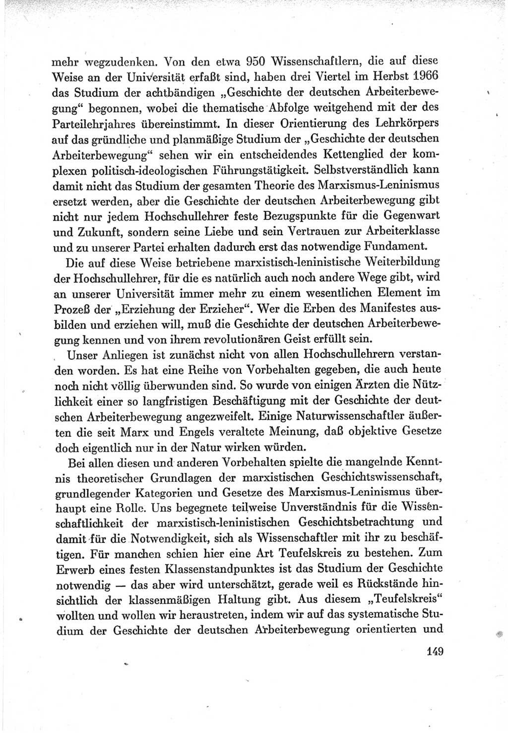 Protokoll der Verhandlungen des Ⅶ. Parteitages der Sozialistischen Einheitspartei Deutschlands (SED) [Deutsche Demokratische Republik (DDR)] 1967, Band Ⅲ, Seite 149 (Prot. Verh. Ⅶ. PT SED DDR 1967, Bd. Ⅲ, S. 149)
