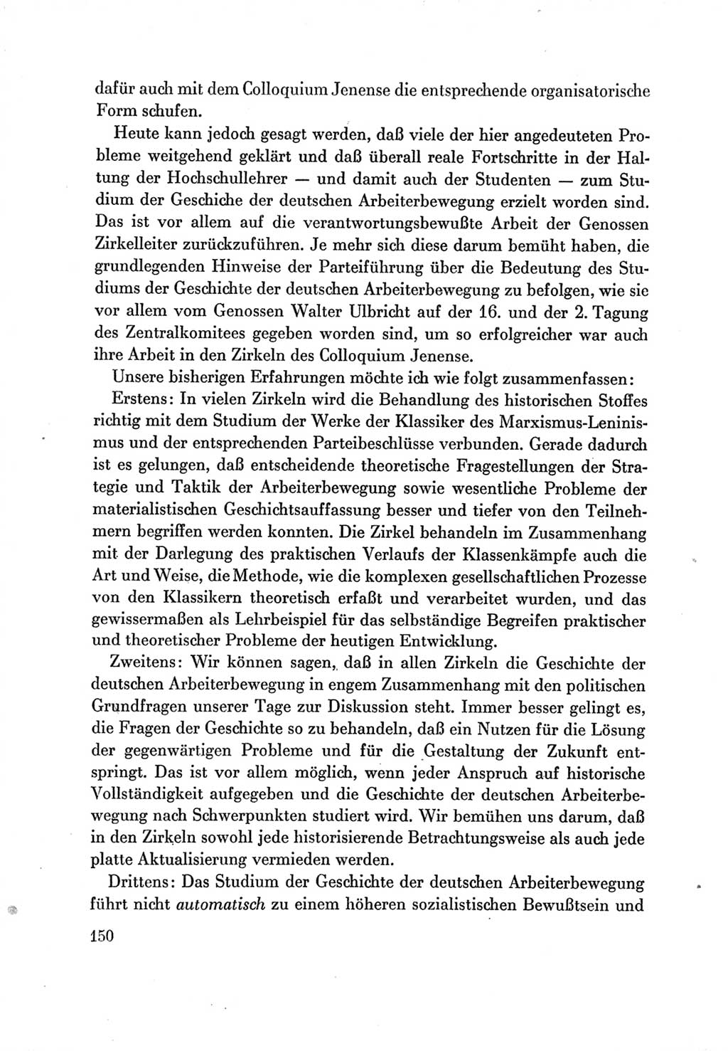 Protokoll der Verhandlungen des Ⅶ. Parteitages der Sozialistischen Einheitspartei Deutschlands (SED) [Deutsche Demokratische Republik (DDR)] 1967, Band Ⅲ, Seite 150 (Prot. Verh. Ⅶ. PT SED DDR 1967, Bd. Ⅲ, S. 150)