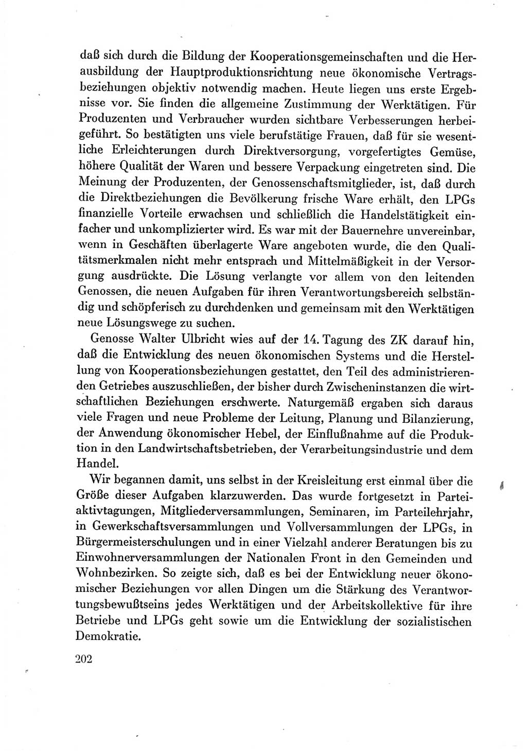 Protokoll der Verhandlungen des Ⅶ. Parteitages der Sozialistischen Einheitspartei Deutschlands (SED) [Deutsche Demokratische Republik (DDR)] 1967, Band Ⅲ, Seite 202 (Prot. Verh. Ⅶ. PT SED DDR 1967, Bd. Ⅲ, S. 202)