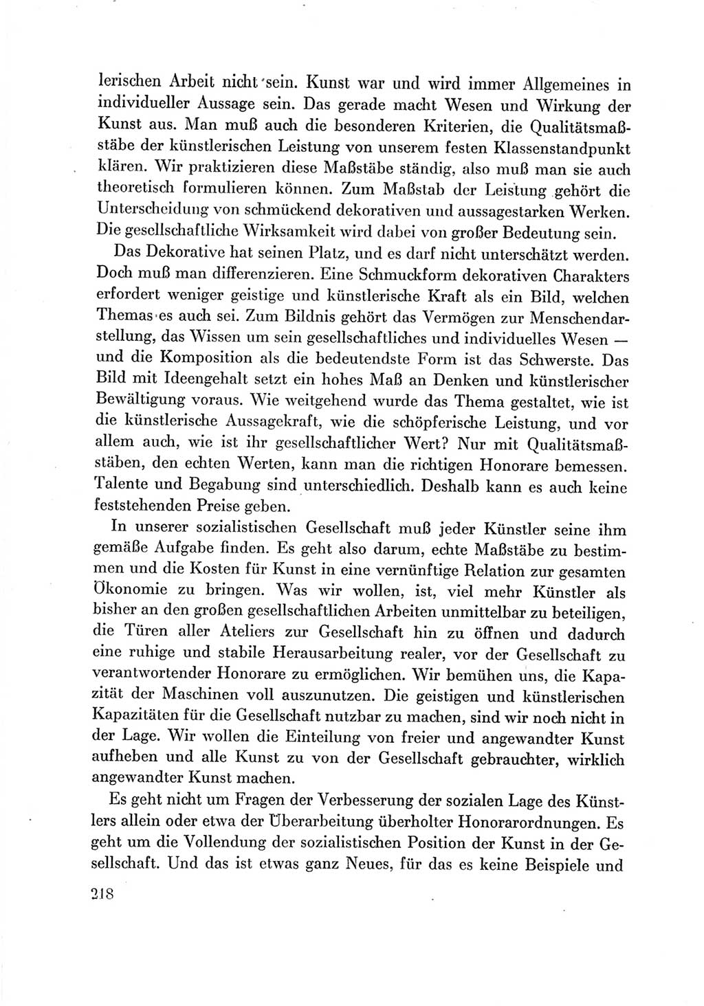 Protokoll der Verhandlungen des Ⅶ. Parteitages der Sozialistischen Einheitspartei Deutschlands (SED) [Deutsche Demokratische Republik (DDR)] 1967, Band Ⅲ, Seite 218 (Prot. Verh. Ⅶ. PT SED DDR 1967, Bd. Ⅲ, S. 218)