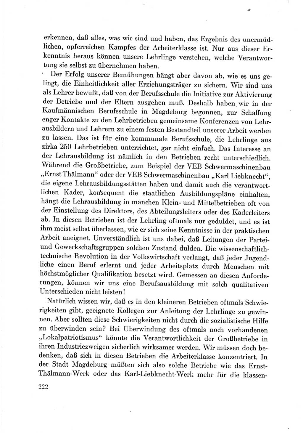 Protokoll der Verhandlungen des Ⅶ. Parteitages der Sozialistischen Einheitspartei Deutschlands (SED) [Deutsche Demokratische Republik (DDR)] 1967, Band Ⅲ, Seite 222 (Prot. Verh. Ⅶ. PT SED DDR 1967, Bd. Ⅲ, S. 222)