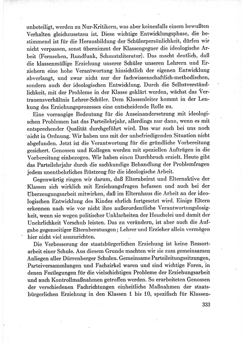 Protokoll der Verhandlungen des Ⅶ. Parteitages der Sozialistischen Einheitspartei Deutschlands (SED) [Deutsche Demokratische Republik (DDR)] 1967, Band Ⅲ, Seite 333 (Prot. Verh. Ⅶ. PT SED DDR 1967, Bd. Ⅲ, S. 333)