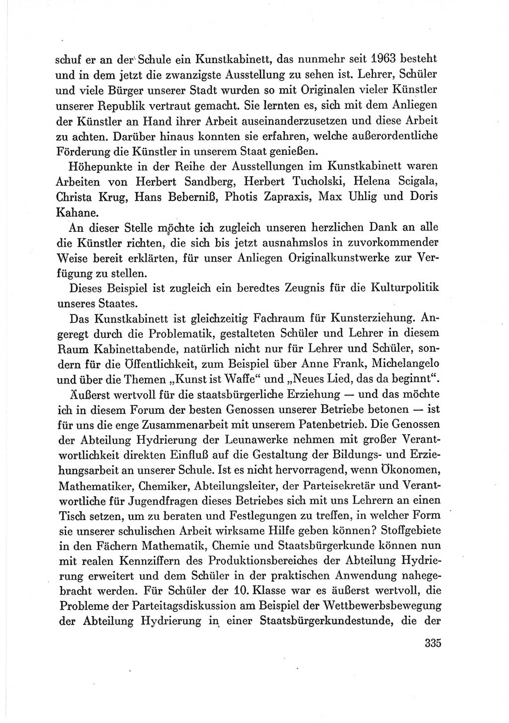 Protokoll der Verhandlungen des Ⅶ. Parteitages der Sozialistischen Einheitspartei Deutschlands (SED) [Deutsche Demokratische Republik (DDR)] 1967, Band Ⅲ, Seite 335 (Prot. Verh. Ⅶ. PT SED DDR 1967, Bd. Ⅲ, S. 335)