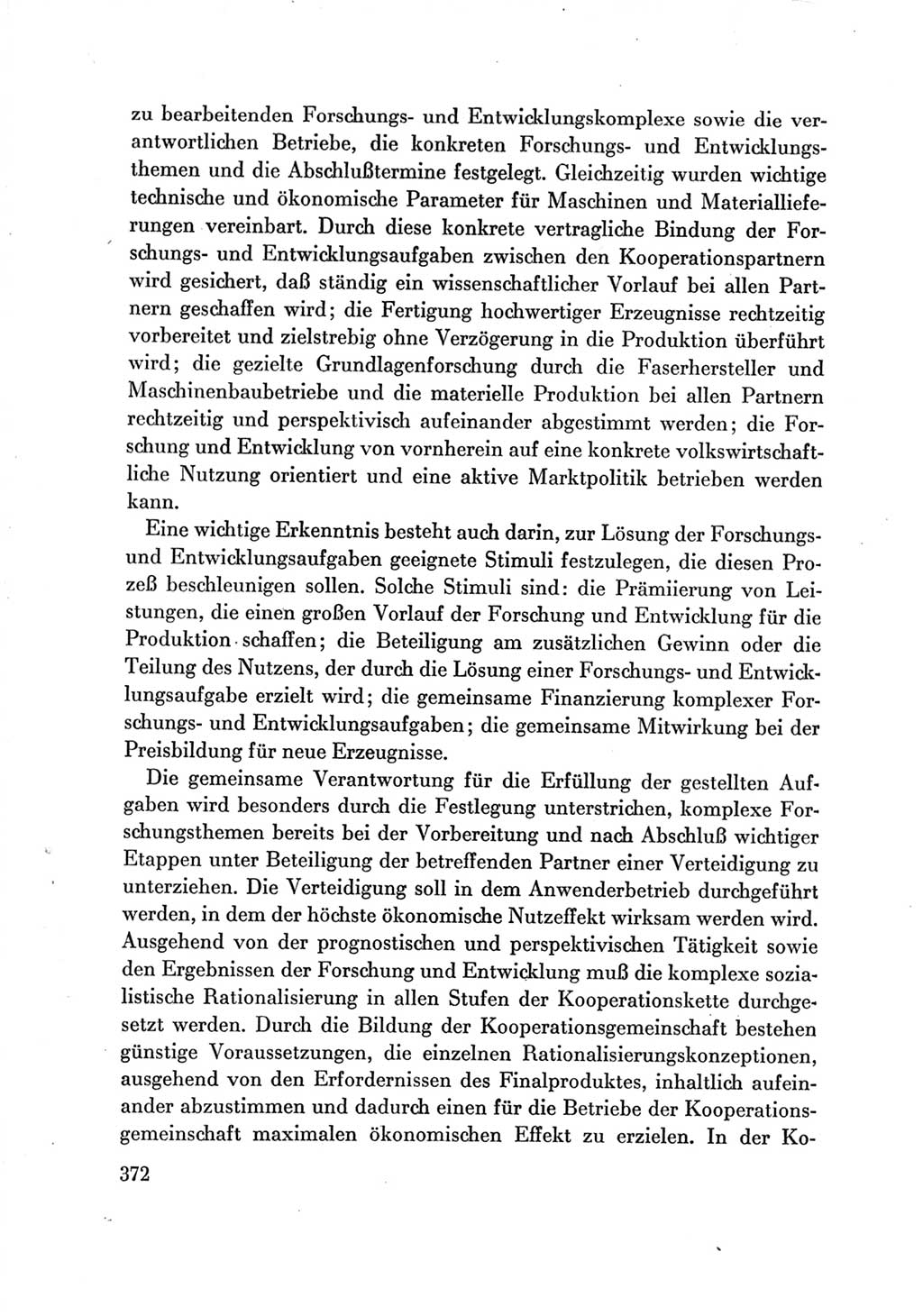Protokoll der Verhandlungen des Ⅶ. Parteitages der Sozialistischen Einheitspartei Deutschlands (SED) [Deutsche Demokratische Republik (DDR)] 1967, Band Ⅲ, Seite 372 (Prot. Verh. Ⅶ. PT SED DDR 1967, Bd. Ⅲ, S. 372)