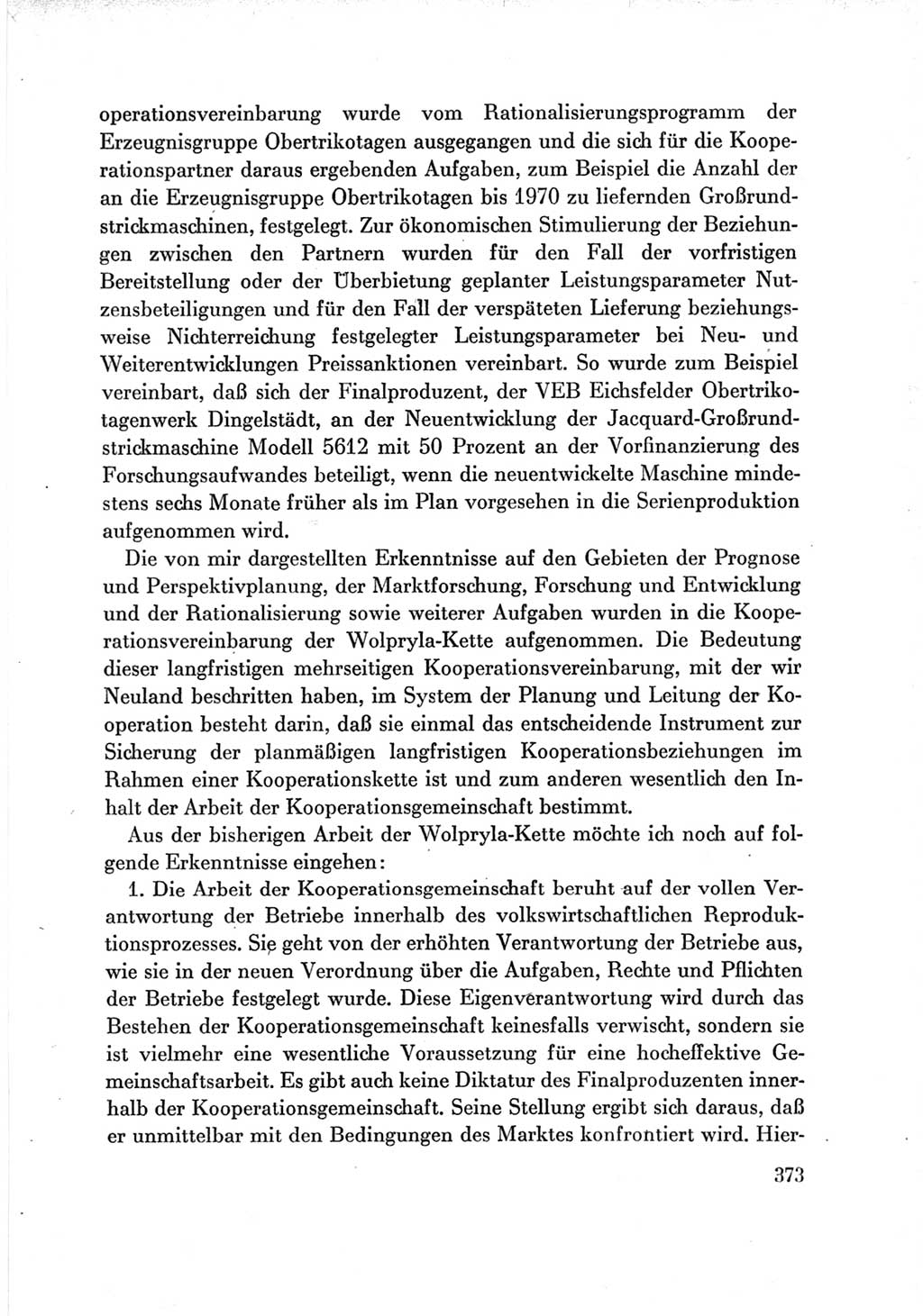 Protokoll der Verhandlungen des Ⅶ. Parteitages der Sozialistischen Einheitspartei Deutschlands (SED) [Deutsche Demokratische Republik (DDR)] 1967, Band Ⅲ, Seite 373 (Prot. Verh. Ⅶ. PT SED DDR 1967, Bd. Ⅲ, S. 373)