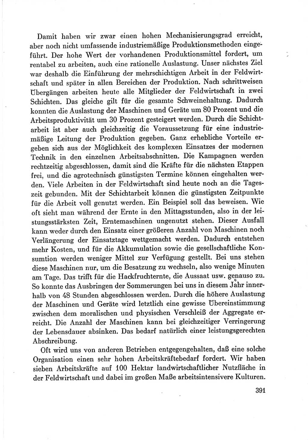 Protokoll der Verhandlungen des Ⅶ. Parteitages der Sozialistischen Einheitspartei Deutschlands (SED) [Deutsche Demokratische Republik (DDR)] 1967, Band Ⅲ, Seite 391 (Prot. Verh. Ⅶ. PT SED DDR 1967, Bd. Ⅲ, S. 391)