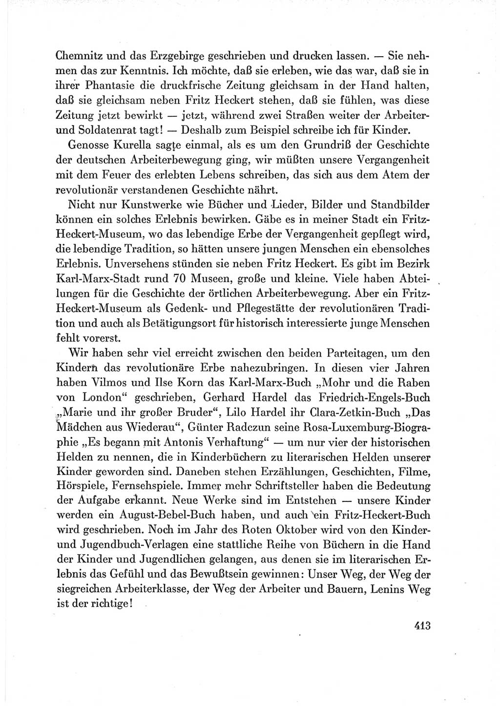 Protokoll der Verhandlungen des Ⅶ. Parteitages der Sozialistischen Einheitspartei Deutschlands (SED) [Deutsche Demokratische Republik (DDR)] 1967, Band Ⅲ, Seite 413 (Prot. Verh. Ⅶ. PT SED DDR 1967, Bd. Ⅲ, S. 413)