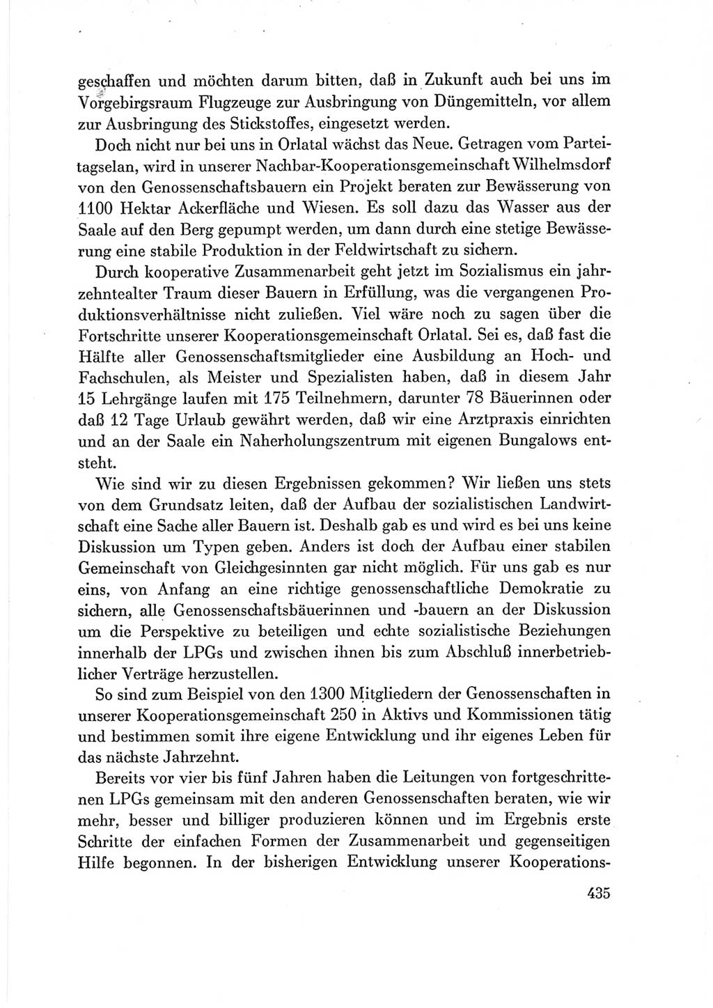 Protokoll der Verhandlungen des Ⅶ. Parteitages der Sozialistischen Einheitspartei Deutschlands (SED) [Deutsche Demokratische Republik (DDR)] 1967, Band Ⅲ, Seite 435 (Prot. Verh. Ⅶ. PT SED DDR 1967, Bd. Ⅲ, S. 435)