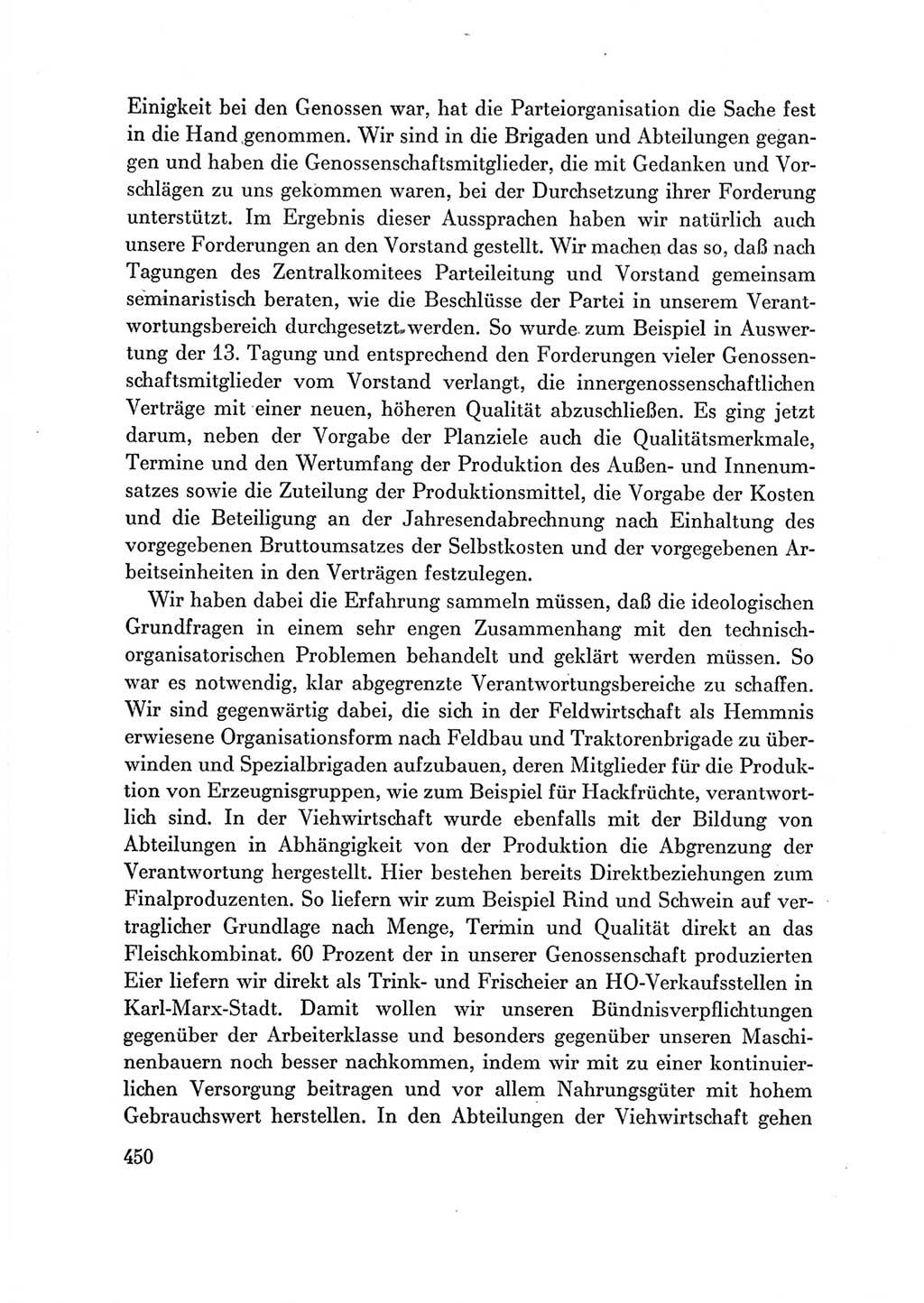 Protokoll der Verhandlungen des Ⅶ. Parteitages der Sozialistischen Einheitspartei Deutschlands (SED) [Deutsche Demokratische Republik (DDR)] 1967, Band Ⅲ, Seite 450 (Prot. Verh. Ⅶ. PT SED DDR 1967, Bd. Ⅲ, S. 450)