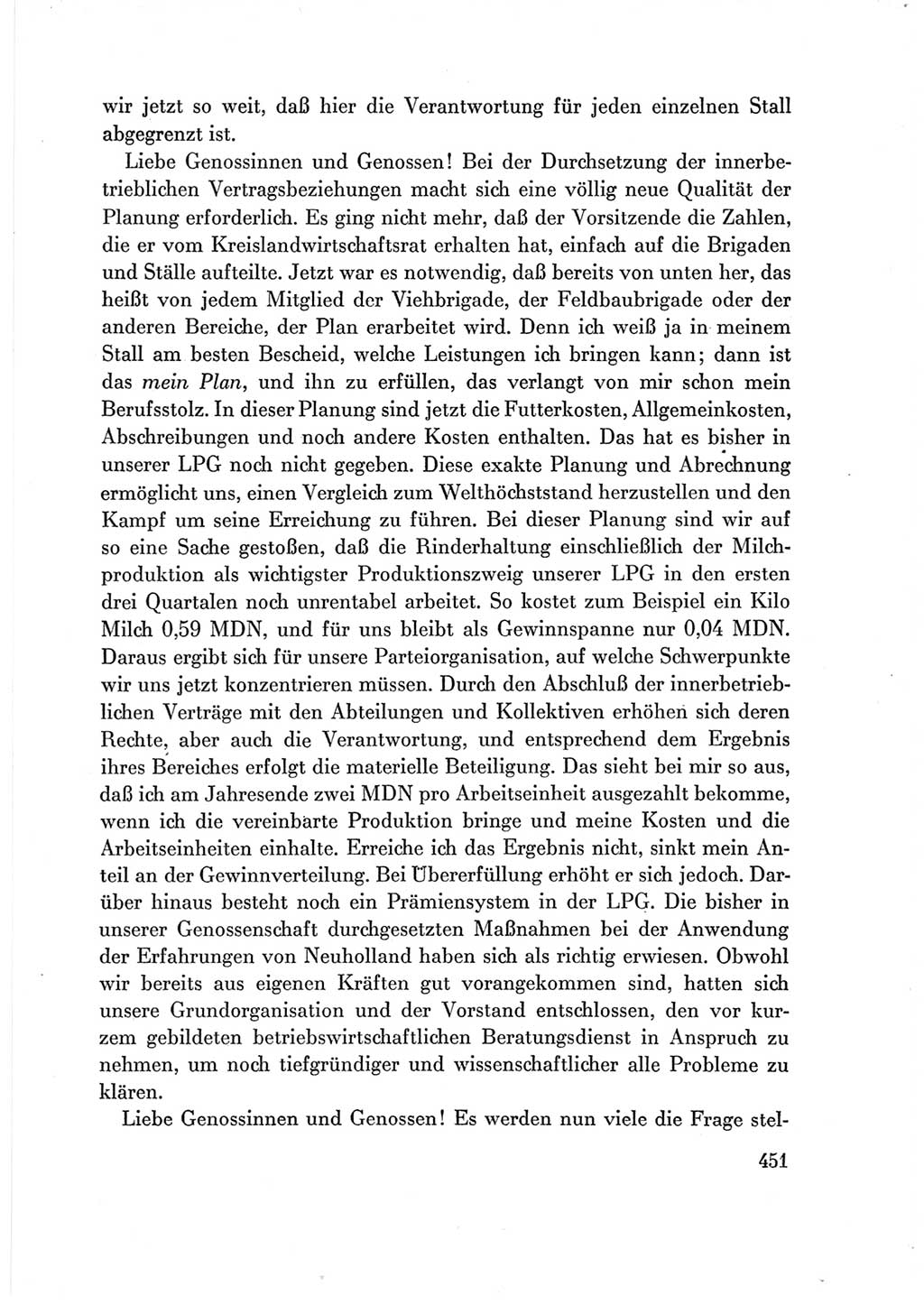 Protokoll der Verhandlungen des Ⅶ. Parteitages der Sozialistischen Einheitspartei Deutschlands (SED) [Deutsche Demokratische Republik (DDR)] 1967, Band Ⅲ, Seite 451 (Prot. Verh. Ⅶ. PT SED DDR 1967, Bd. Ⅲ, S. 451)