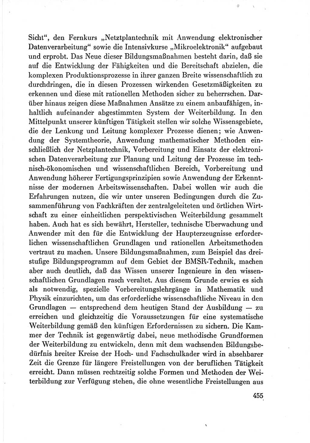 Protokoll der Verhandlungen des Ⅶ. Parteitages der Sozialistischen Einheitspartei Deutschlands (SED) [Deutsche Demokratische Republik (DDR)] 1967, Band Ⅲ, Seite 455 (Prot. Verh. Ⅶ. PT SED DDR 1967, Bd. Ⅲ, S. 455)