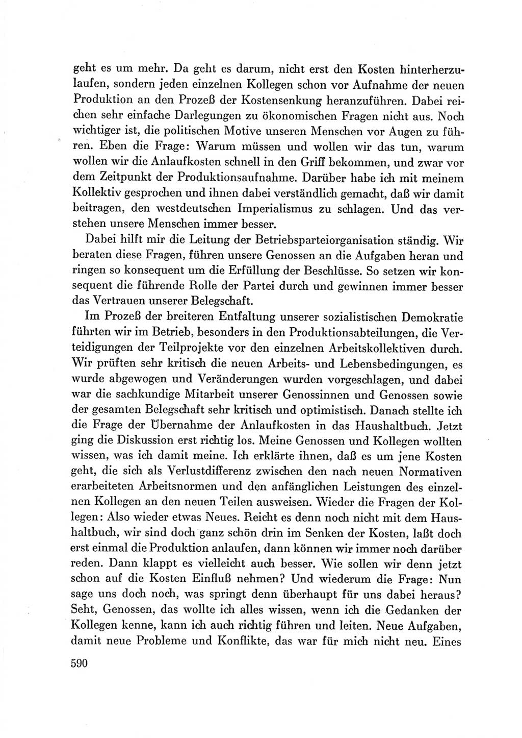 Protokoll der Verhandlungen des Ⅶ. Parteitages der Sozialistischen Einheitspartei Deutschlands (SED) [Deutsche Demokratische Republik (DDR)] 1967, Band Ⅲ, Seite 590 (Prot. Verh. Ⅶ. PT SED DDR 1967, Bd. Ⅲ, S. 590)