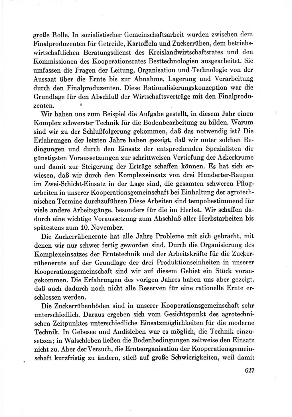 Protokoll der Verhandlungen des Ⅶ. Parteitages der Sozialistischen Einheitspartei Deutschlands (SED) [Deutsche Demokratische Republik (DDR)] 1967, Band Ⅲ, Seite 627 (Prot. Verh. Ⅶ. PT SED DDR 1967, Bd. Ⅲ, S. 627)