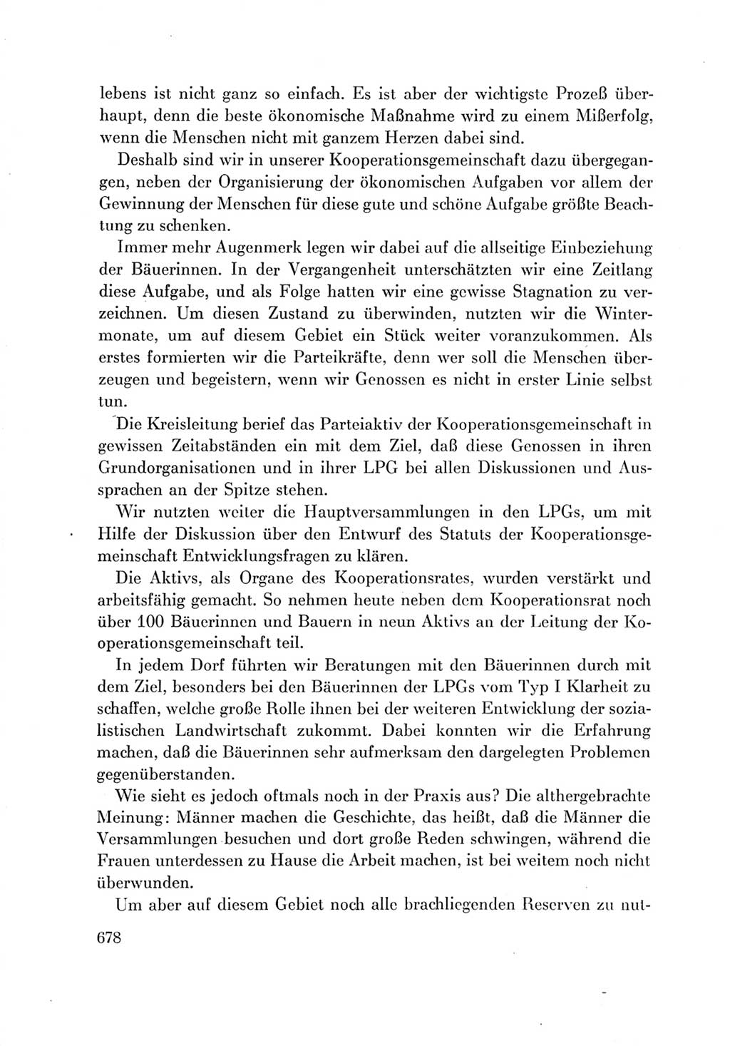 Protokoll der Verhandlungen des Ⅶ. Parteitages der Sozialistischen Einheitspartei Deutschlands (SED) [Deutsche Demokratische Republik (DDR)] 1967, Band Ⅲ, Seite 678 (Prot. Verh. Ⅶ. PT SED DDR 1967, Bd. Ⅲ, S. 678)