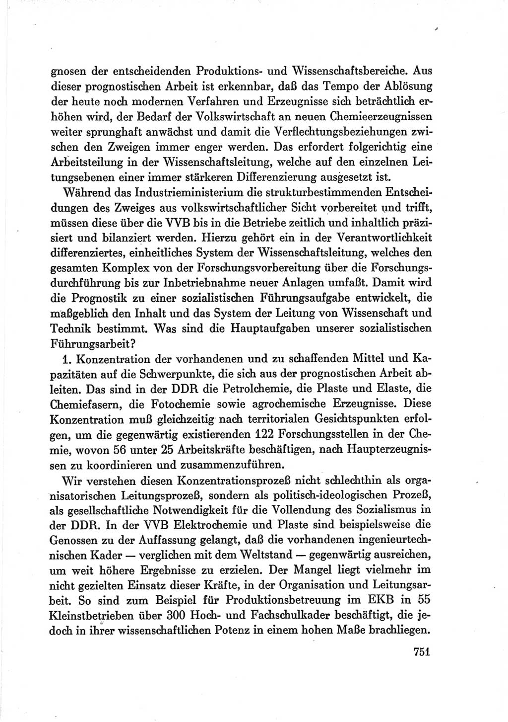 Protokoll der Verhandlungen des Ⅶ. Parteitages der Sozialistischen Einheitspartei Deutschlands (SED) [Deutsche Demokratische Republik (DDR)] 1967, Band Ⅲ, Seite 751 (Prot. Verh. Ⅶ. PT SED DDR 1967, Bd. Ⅲ, S. 751)