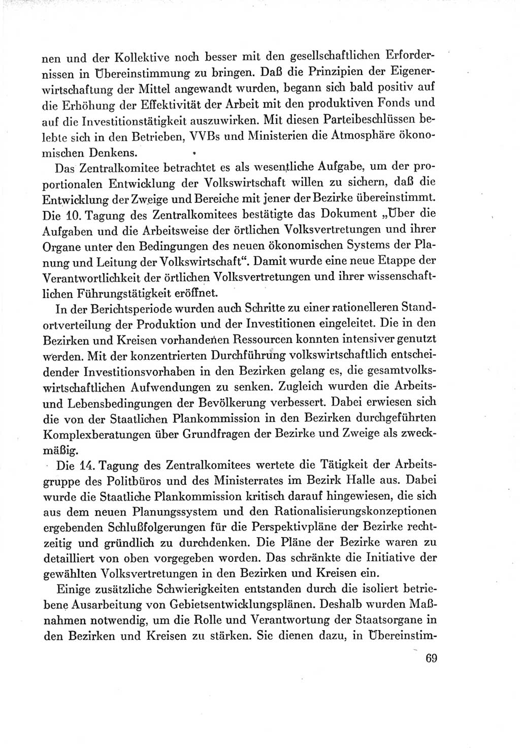 Protokoll der Verhandlungen des Ⅶ. Parteitages der Sozialistischen Einheitspartei Deutschlands (SED) [Deutsche Demokratische Republik (DDR)] 1967, Band Ⅳ, Seite 69 (Prot. Verh. Ⅶ. PT SED DDR 1967, Bd. Ⅳ, S. 69)