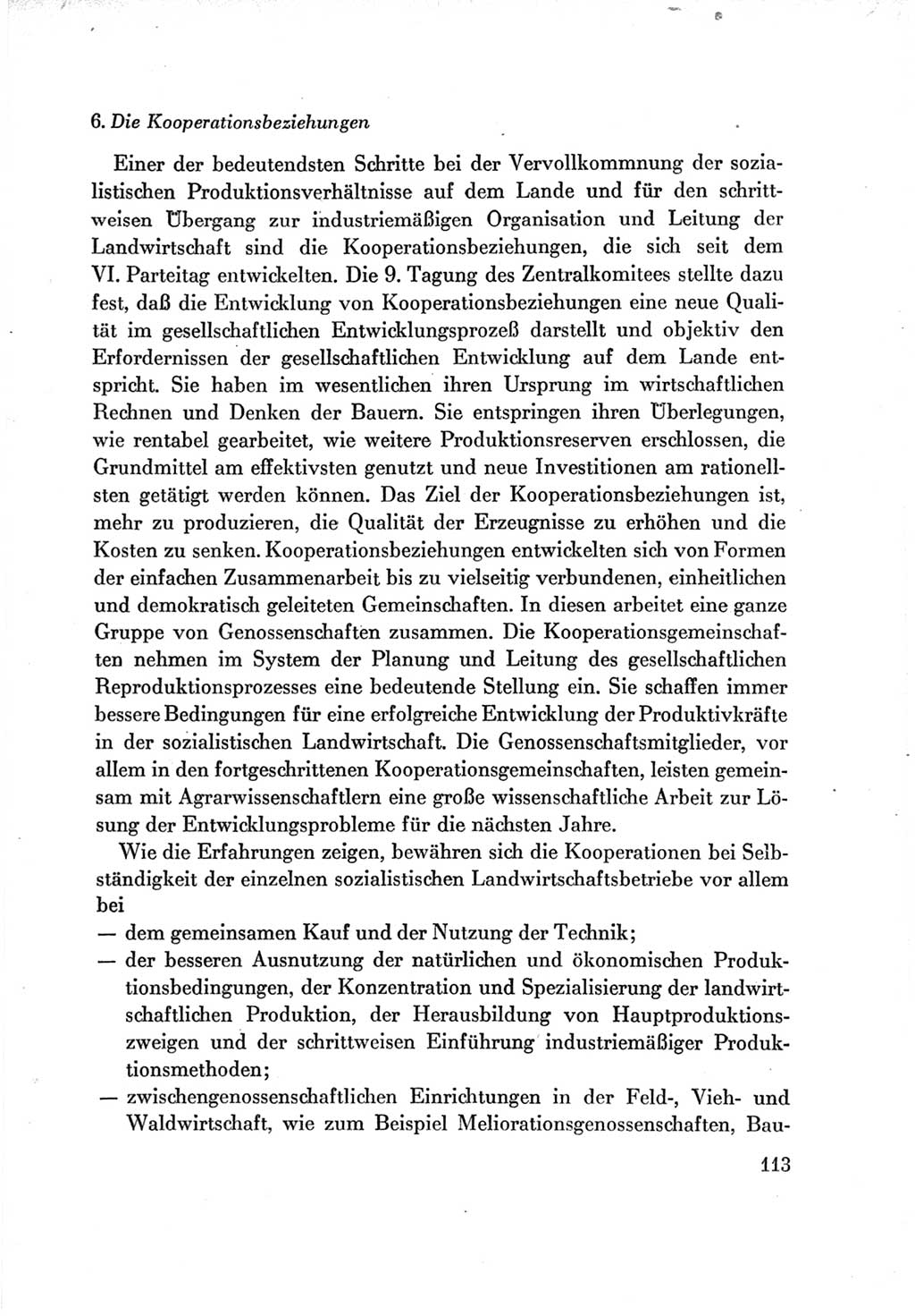 Protokoll der Verhandlungen des Ⅶ. Parteitages der Sozialistischen Einheitspartei Deutschlands (SED) [Deutsche Demokratische Republik (DDR)] 1967, Band Ⅳ, Seite 113 (Prot. Verh. Ⅶ. PT SED DDR 1967, Bd. Ⅳ, S. 113)