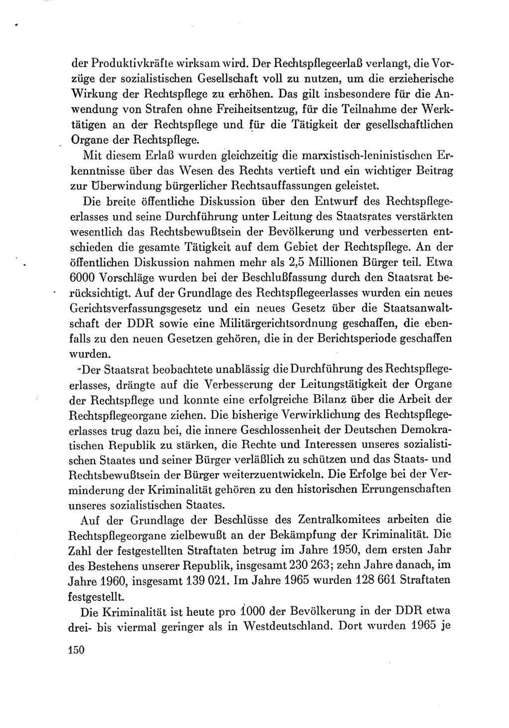 Protokoll der Verhandlungen des Ⅶ. Parteitages der Sozialistischen Einheitspartei Deutschlands (SED) [Deutsche Demokratische Republik (DDR)] 1967, Band Ⅳ, Seite 150 (Prot. Verh. Ⅶ. PT SED DDR 1967, Bd. Ⅳ, S. 150)