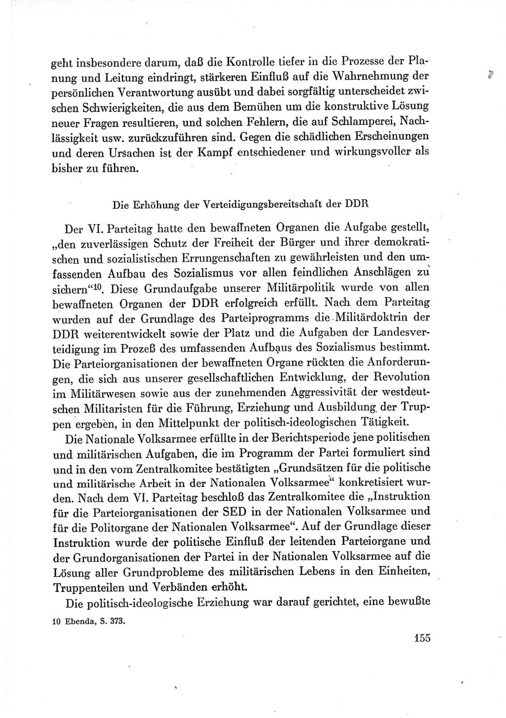 Protokoll der Verhandlungen des Ⅶ. Parteitages der Sozialistischen Einheitspartei Deutschlands (SED) [Deutsche Demokratische Republik (DDR)] 1967, Band Ⅳ, Seite 155 (Prot. Verh. Ⅶ. PT SED DDR 1967, Bd. Ⅳ, S. 155)