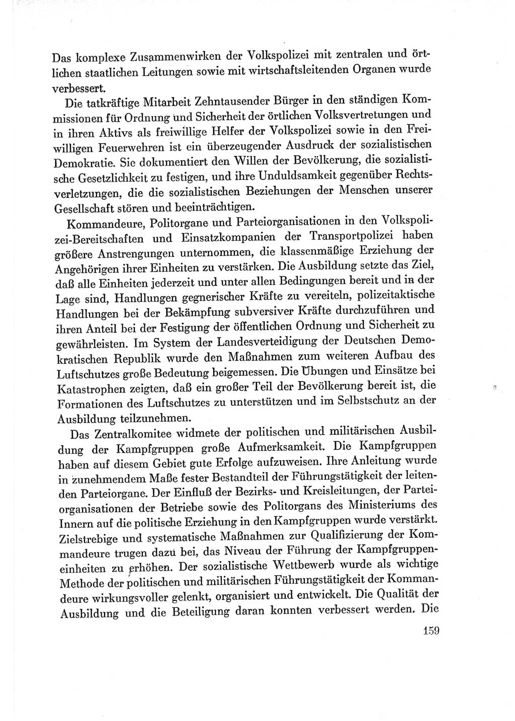 Protokoll der Verhandlungen des Ⅶ. Parteitages der Sozialistischen Einheitspartei Deutschlands (SED) [Deutsche Demokratische Republik (DDR)] 1967, Band Ⅳ, Seite 159 (Prot. Verh. Ⅶ. PT SED DDR 1967, Bd. Ⅳ, S. 159)