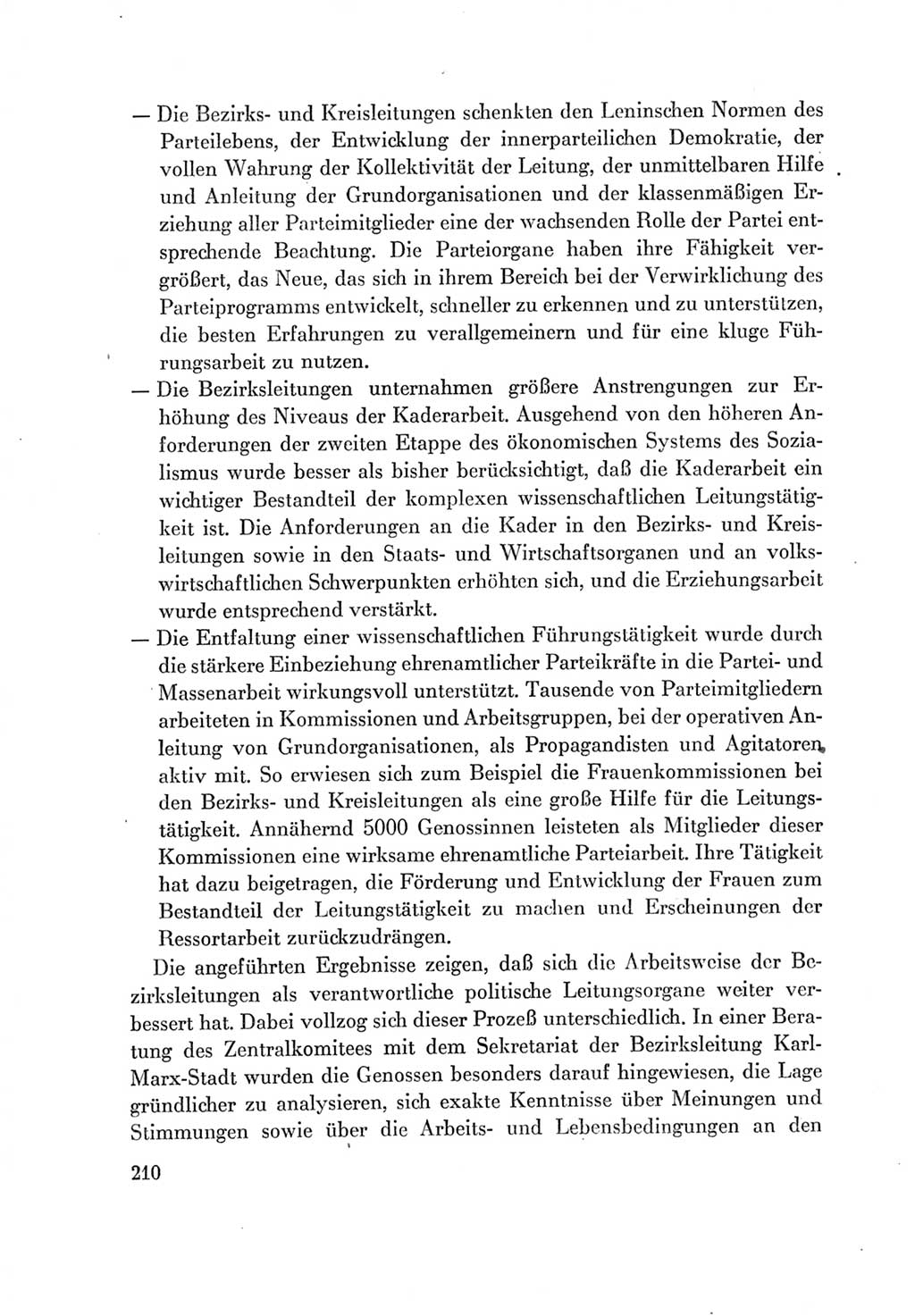 Protokoll der Verhandlungen des Ⅶ. Parteitages der Sozialistischen Einheitspartei Deutschlands (SED) [Deutsche Demokratische Republik (DDR)] 1967, Band Ⅳ, Seite 210 (Prot. Verh. Ⅶ. PT SED DDR 1967, Bd. Ⅳ, S. 210)