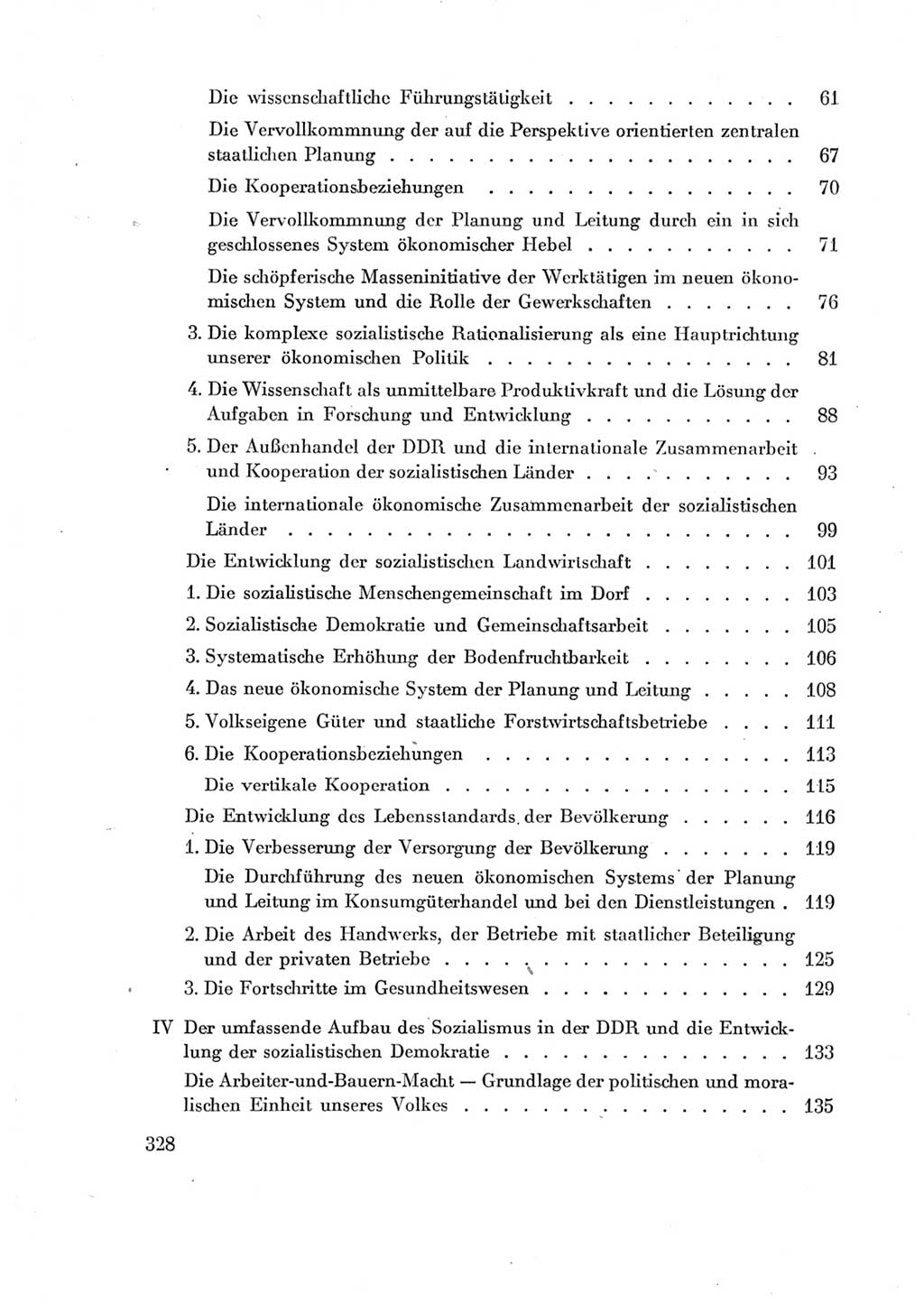 Protokoll der Verhandlungen des Ⅶ. Parteitages der Sozialistischen Einheitspartei Deutschlands (SED) [Deutsche Demokratische Republik (DDR)] 1967, Band Ⅳ, Seite 328 (Prot. Verh. Ⅶ. PT SED DDR 1967, Bd. Ⅳ, S. 328)