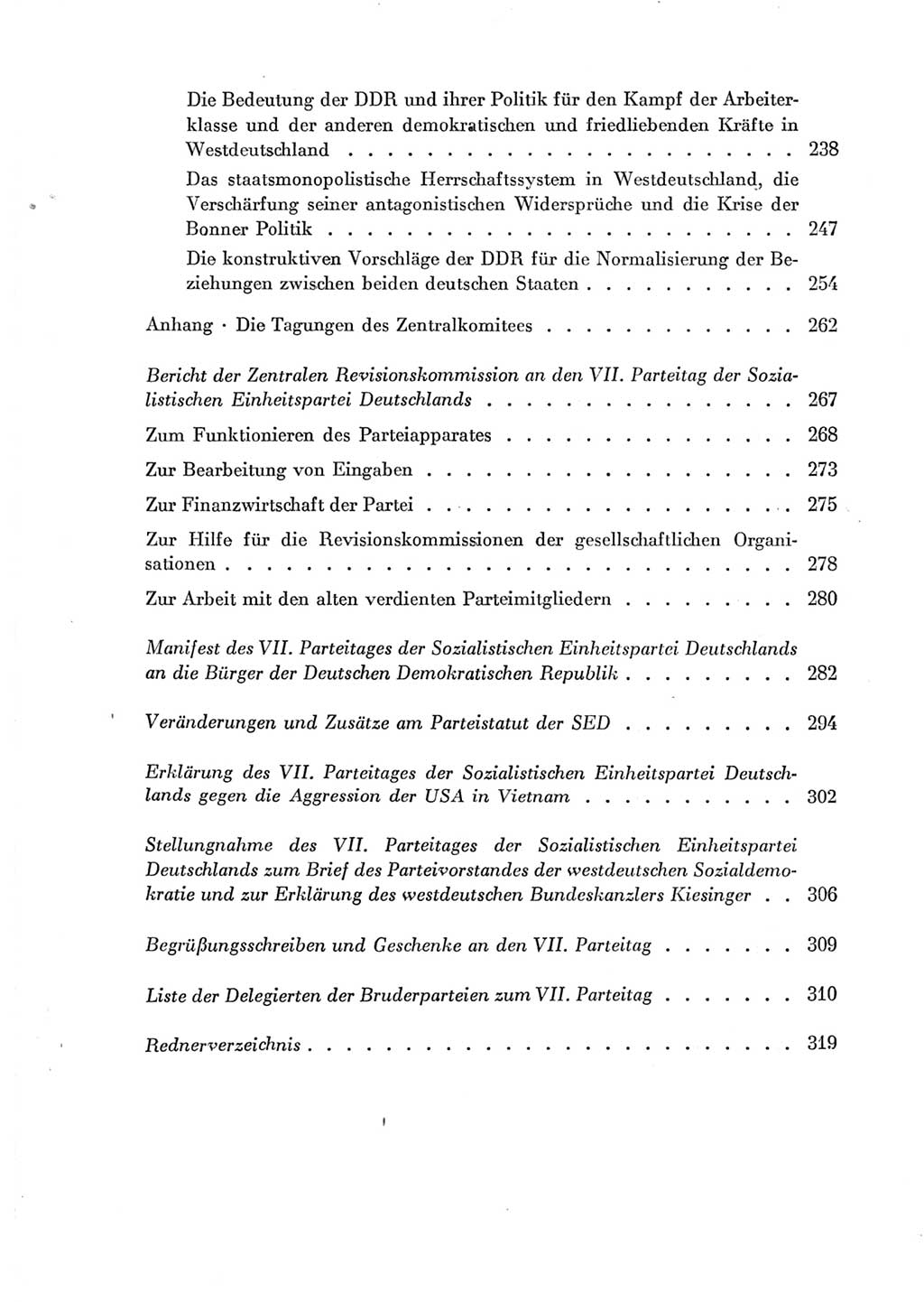 Protokoll der Verhandlungen des Ⅶ. Parteitages der Sozialistischen Einheitspartei Deutschlands (SED) [Deutsche Demokratische Republik (DDR)] 1967, Band Ⅳ, Seite 330 (Prot. Verh. Ⅶ. PT SED DDR 1967, Bd. Ⅳ, S. 330)