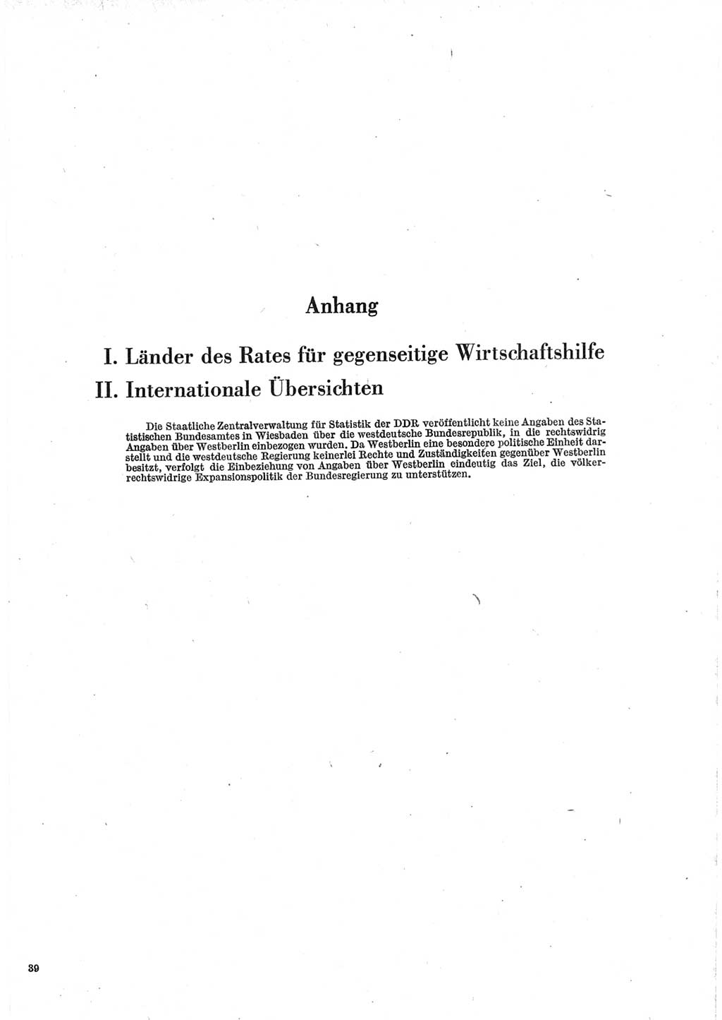 Statistisches Jahrbuch der Deutschen Demokratischen Republik (DDR) 1967, Seite 1 (Stat. Jb. DDR 1967, S. 1)