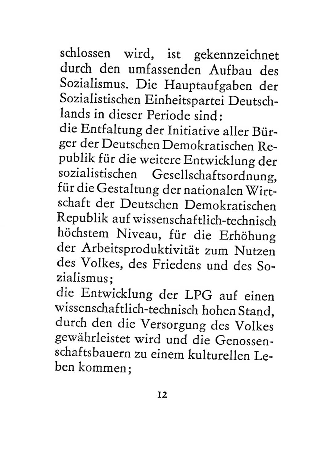 Statut der Sozialistischen Einheitspartei Deutschlands (SED) 1967, Seite 12 (St. SED DDR 1967, S. 12)