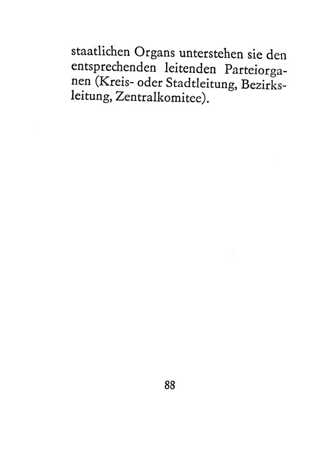 Statut der Sozialistischen Einheitspartei Deutschlands (SED) 1967, Seite 88 (St. SED DDR 1967, S. 88)
