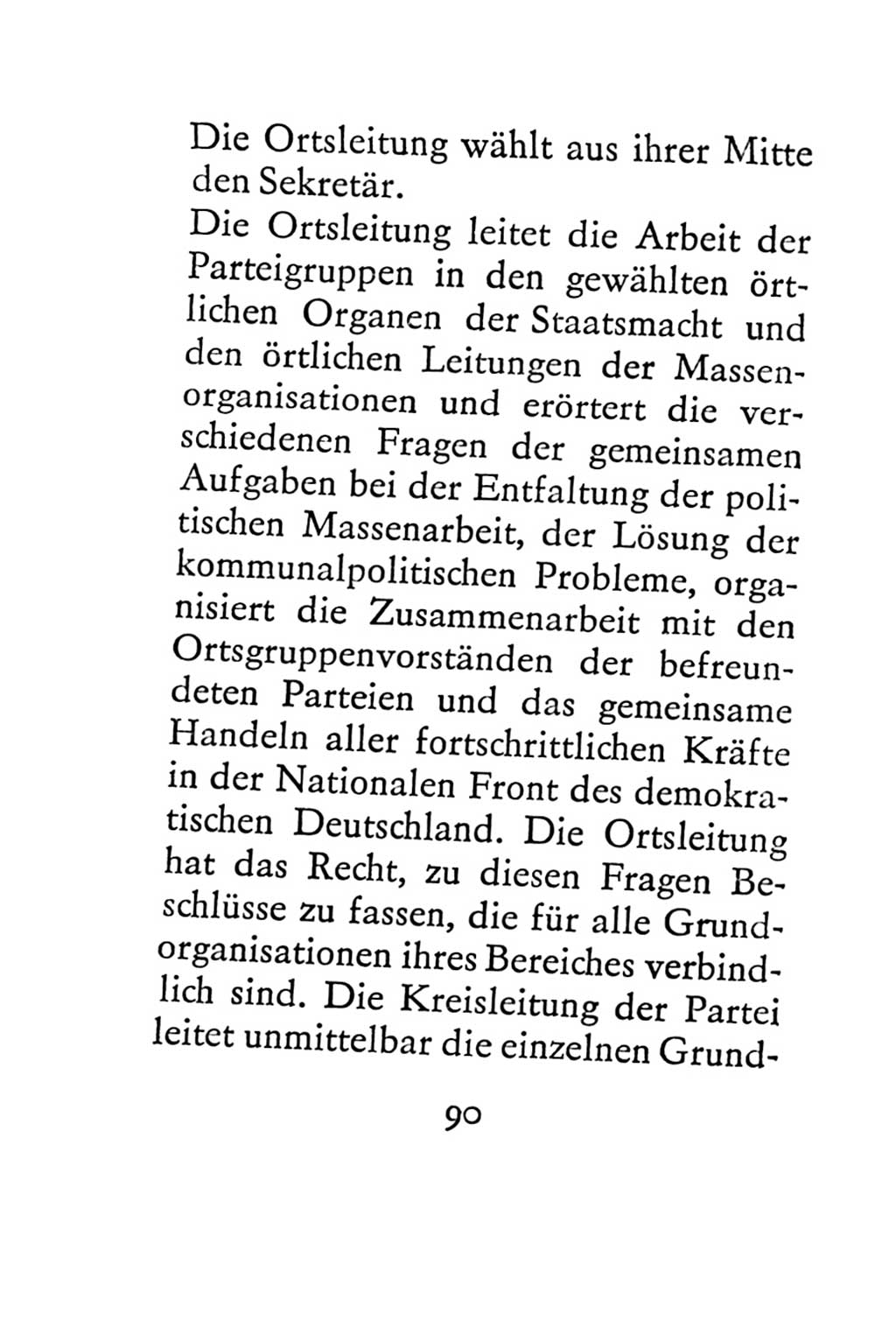 Statut der Sozialistischen Einheitspartei Deutschlands (SED) 1967, Seite 90 (St. SED DDR 1967, S. 90)