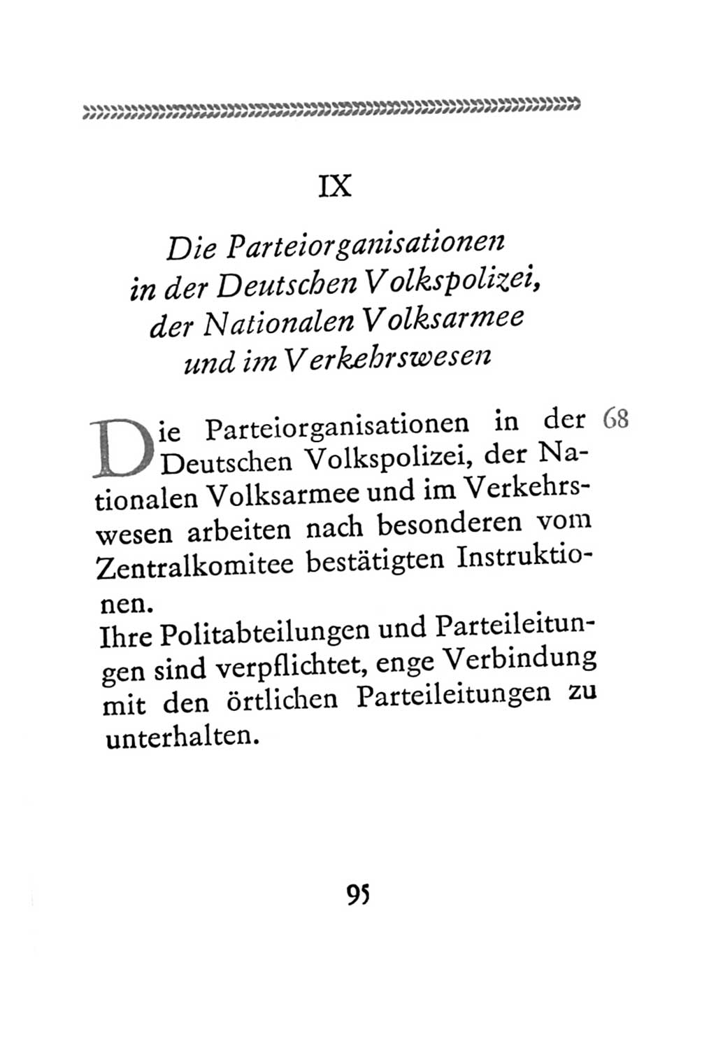 Statut der Sozialistischen Einheitspartei Deutschlands (SED) 1967, Seite 95 (St. SED DDR 1967, S. 95)