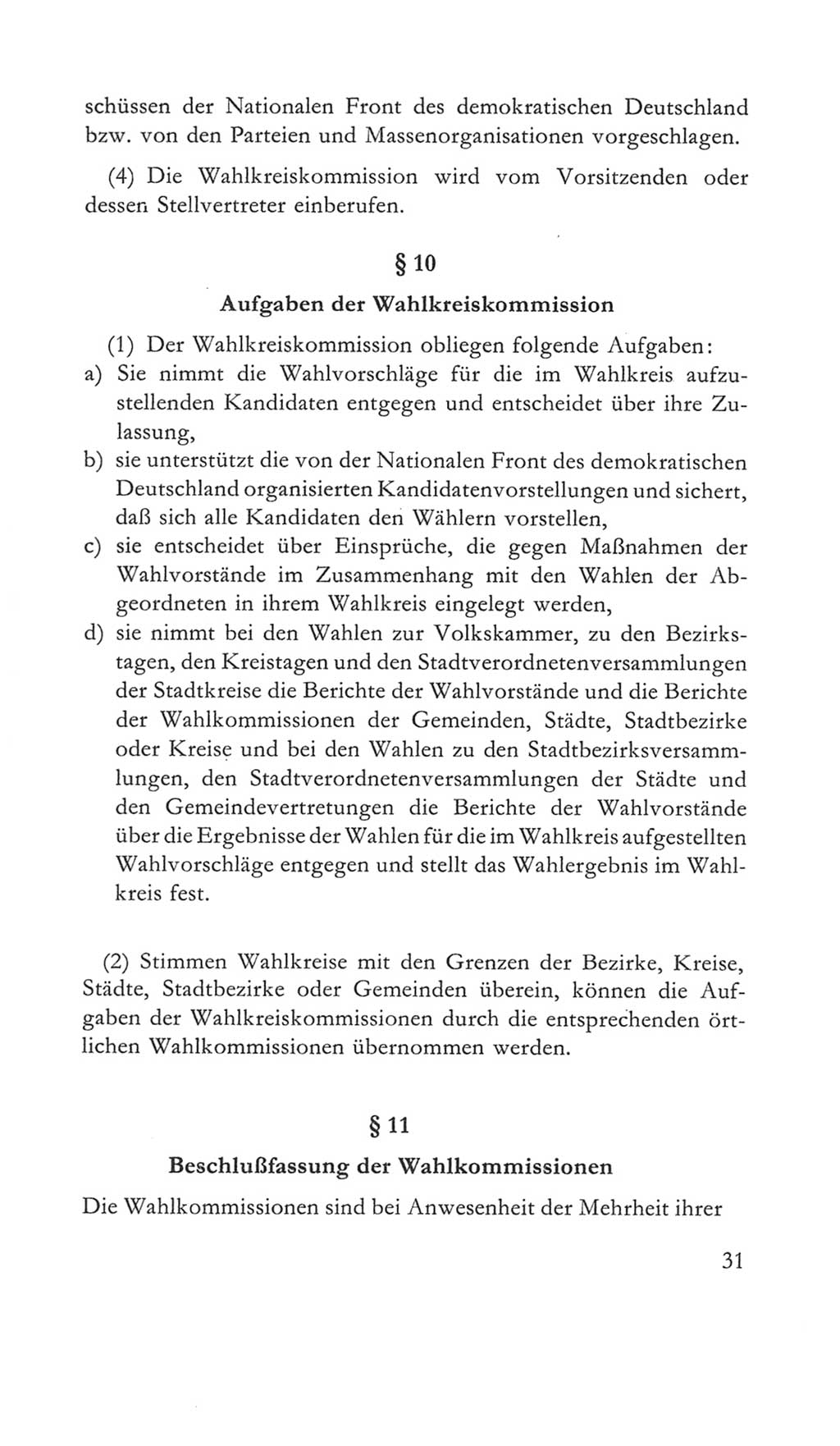 Volkskammer (VK) der Deutschen Demokratischen Republik (DDR) 5. Wahlperiode 1967-1971, Seite 31 (VK. DDR 5. WP. 1967-1971, S. 31)